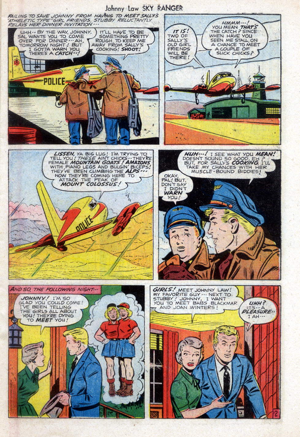 Read online Johnny Law Sky Ranger Adventures comic -  Issue #3 - 13