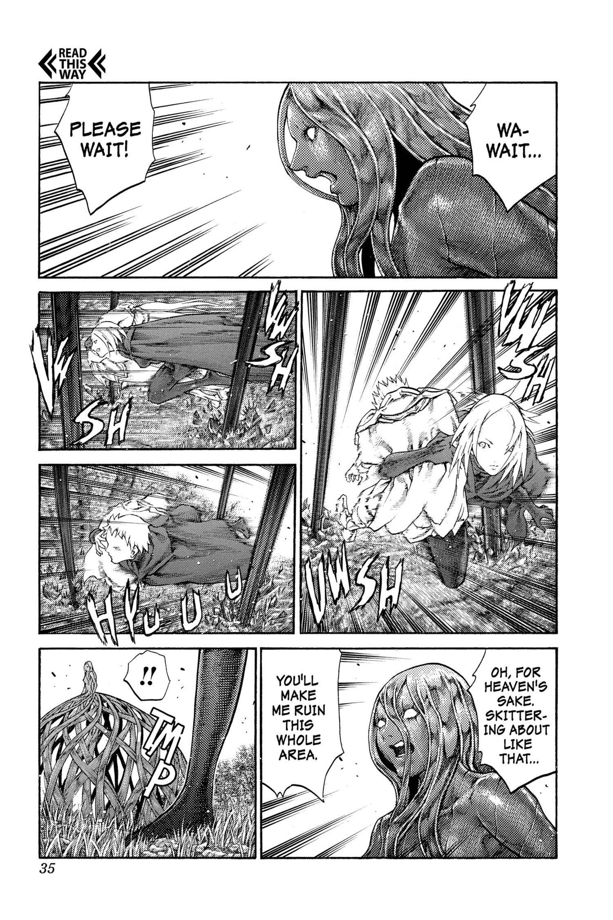 Read online Claymore comic -  Issue #13 - 34