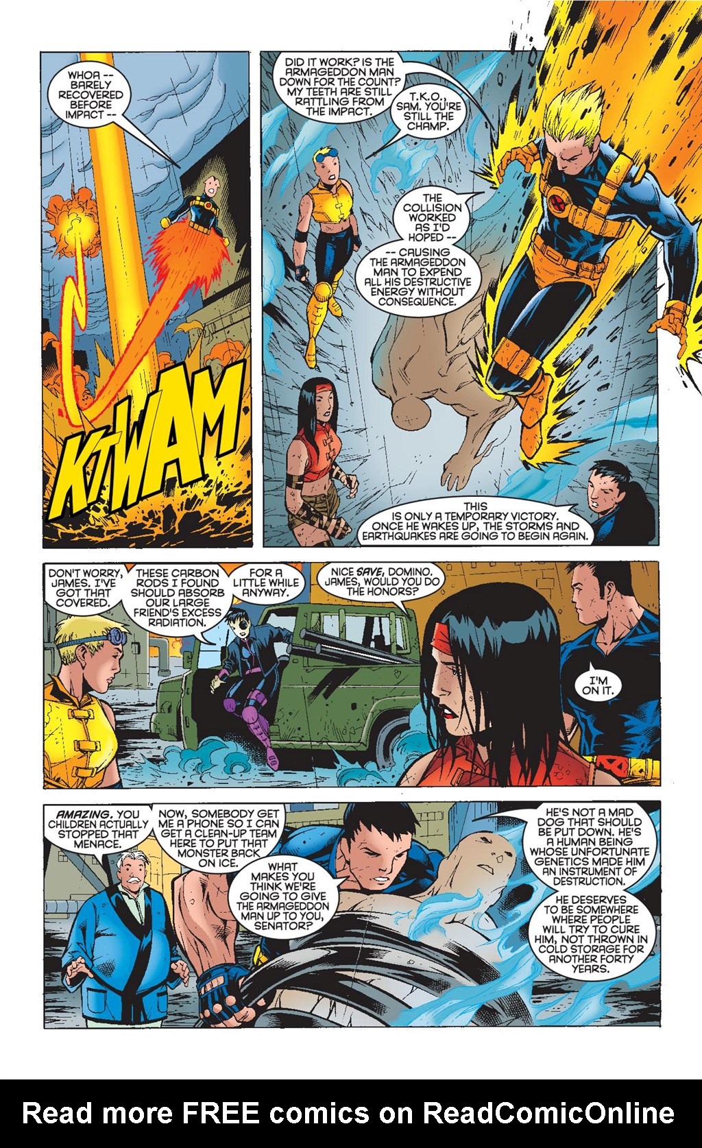 Read online X-Force Epic Collection comic -  Issue # Armageddon Now (Part 2) - 73