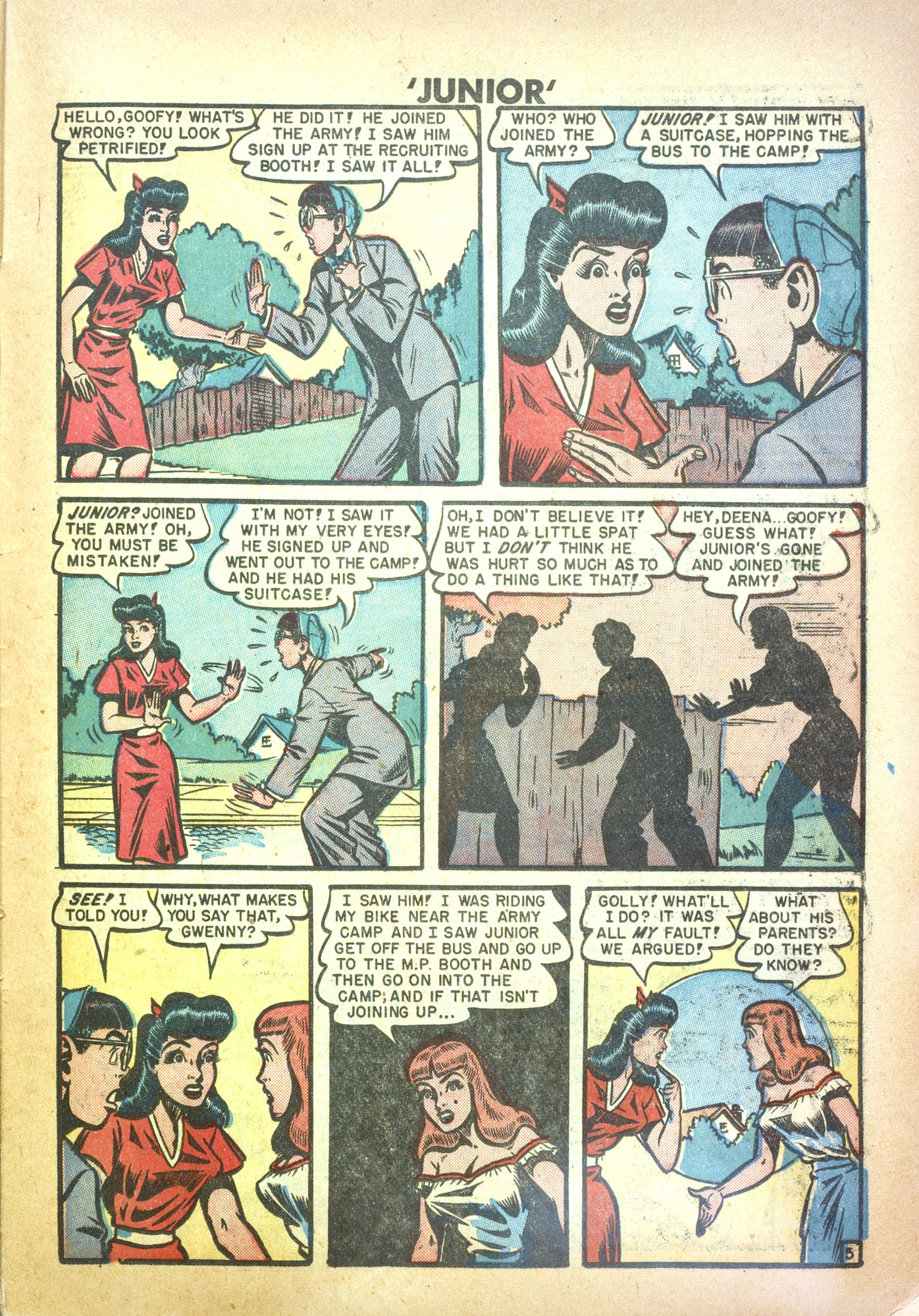 Read online Junior (1947) comic -  Issue #13 - 25