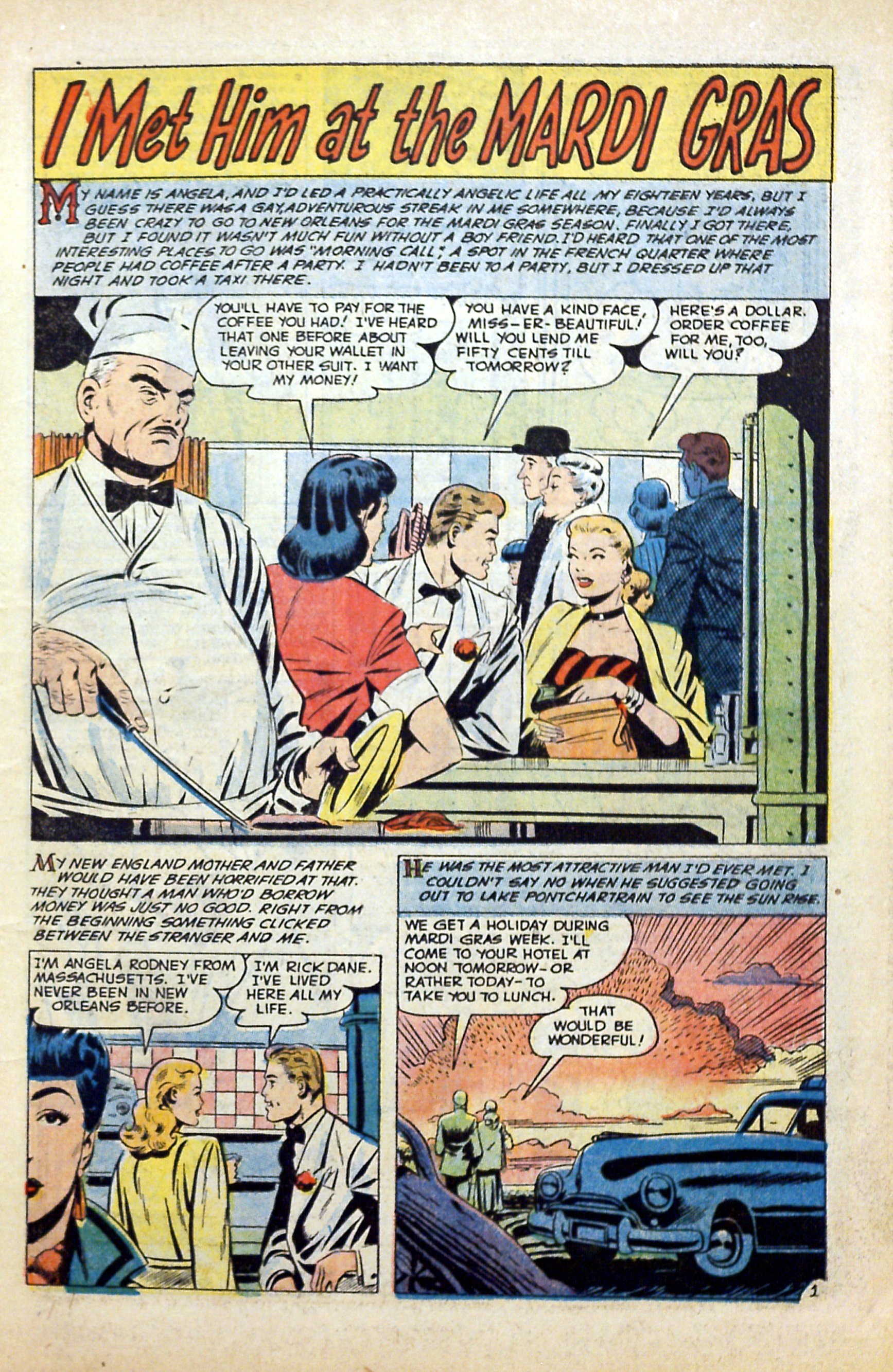 Read online Glamorous Romances comic -  Issue #84 - 3