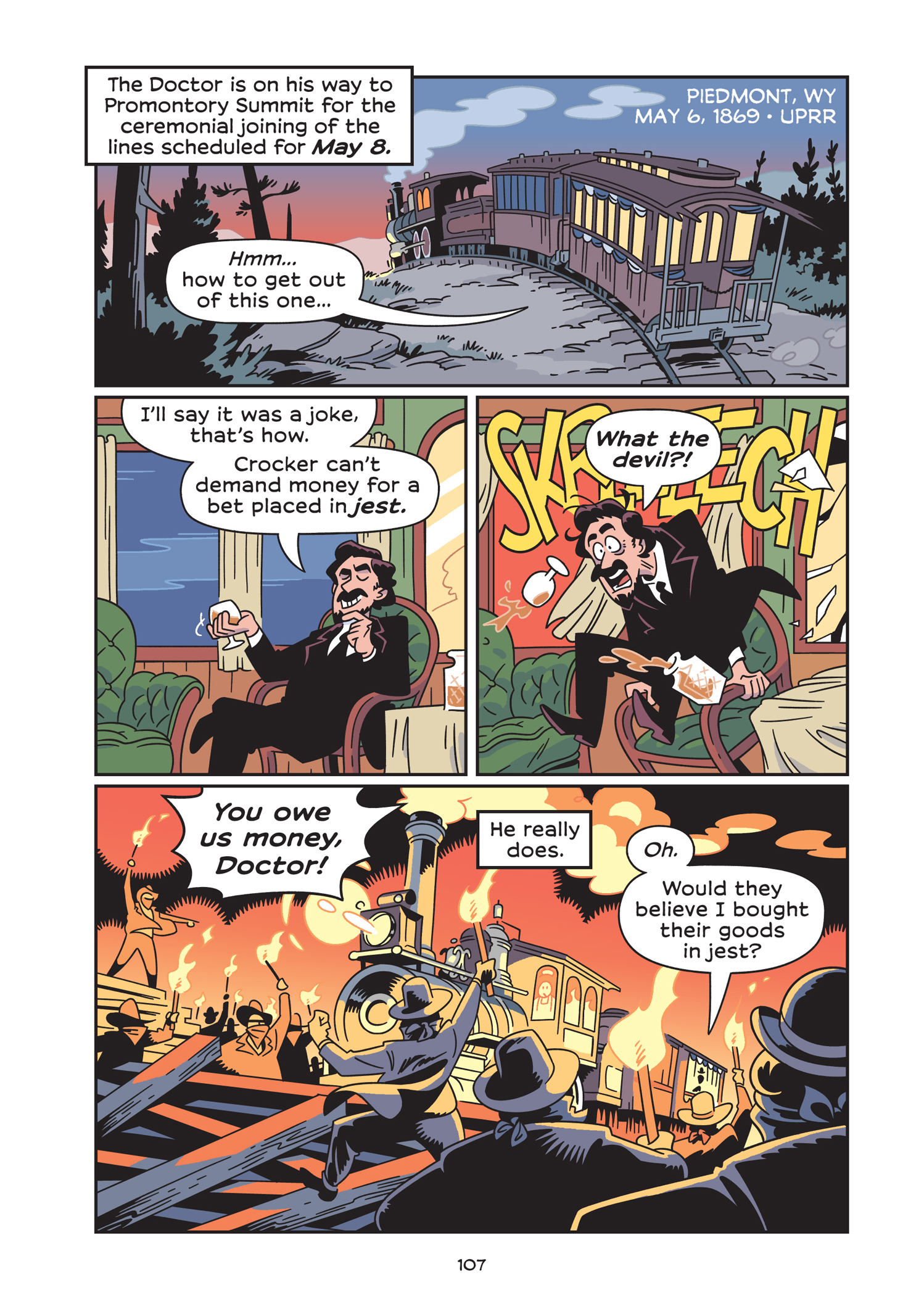 Read online History Comics comic -  Issue # The Transcontinental Railroad - 116