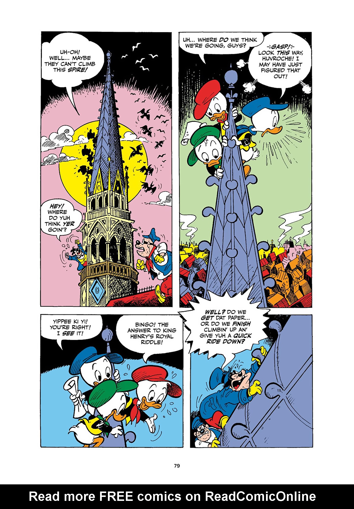 Read online Uncle Scrooge and Donald Duck in Les Misérables and War and Peace comic -  Issue # TPB (Part 1) - 80
