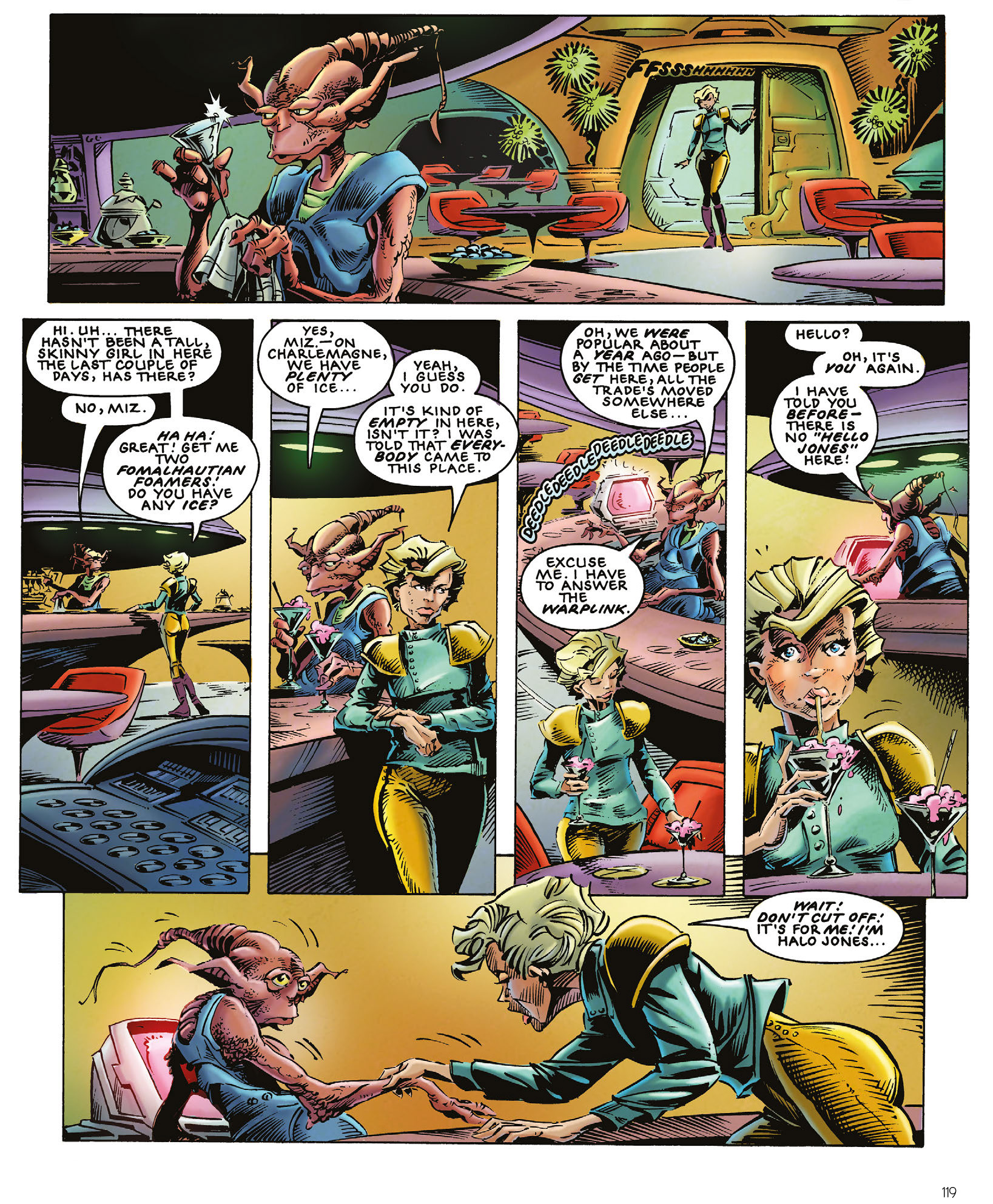 Read online The Ballad of Halo Jones: Full Colour Omnibus Edition comic -  Issue # TPB (Part 2) - 22