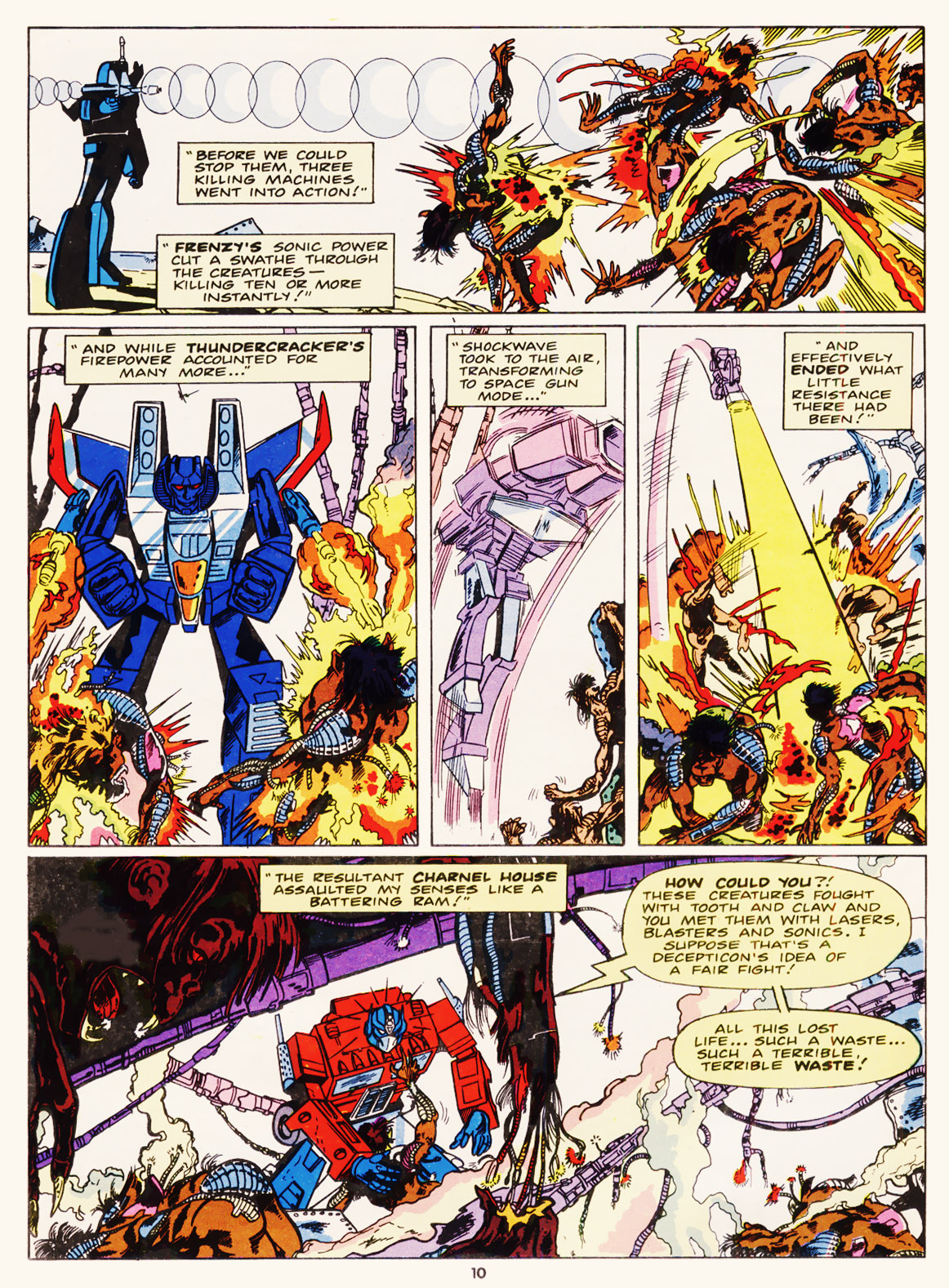 Read online The Transformers (UK) comic -  Issue #100 - 9