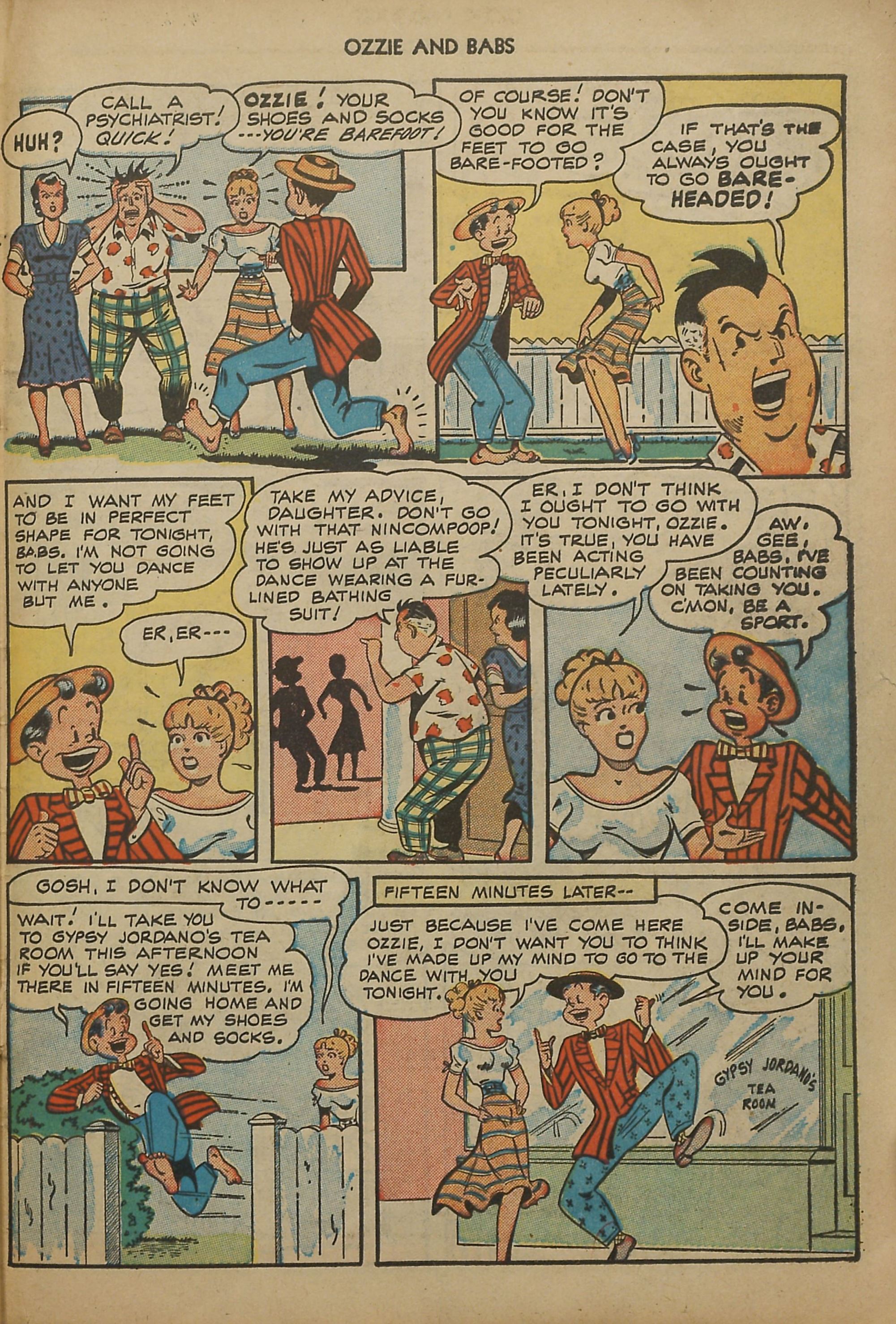 Read online Ozzie And Babs comic -  Issue #5 - 43