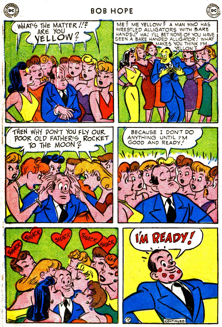Read online The Adventures of Bob Hope comic -  Issue #24 - 24