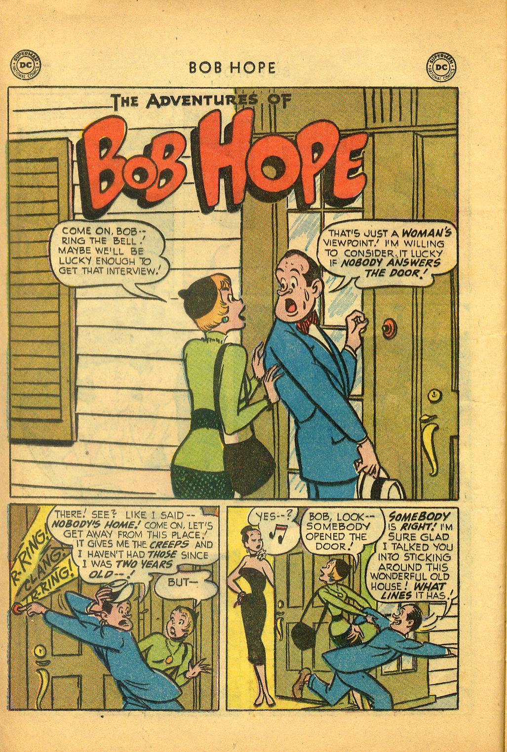 Read online The Adventures of Bob Hope comic -  Issue #28 - 14