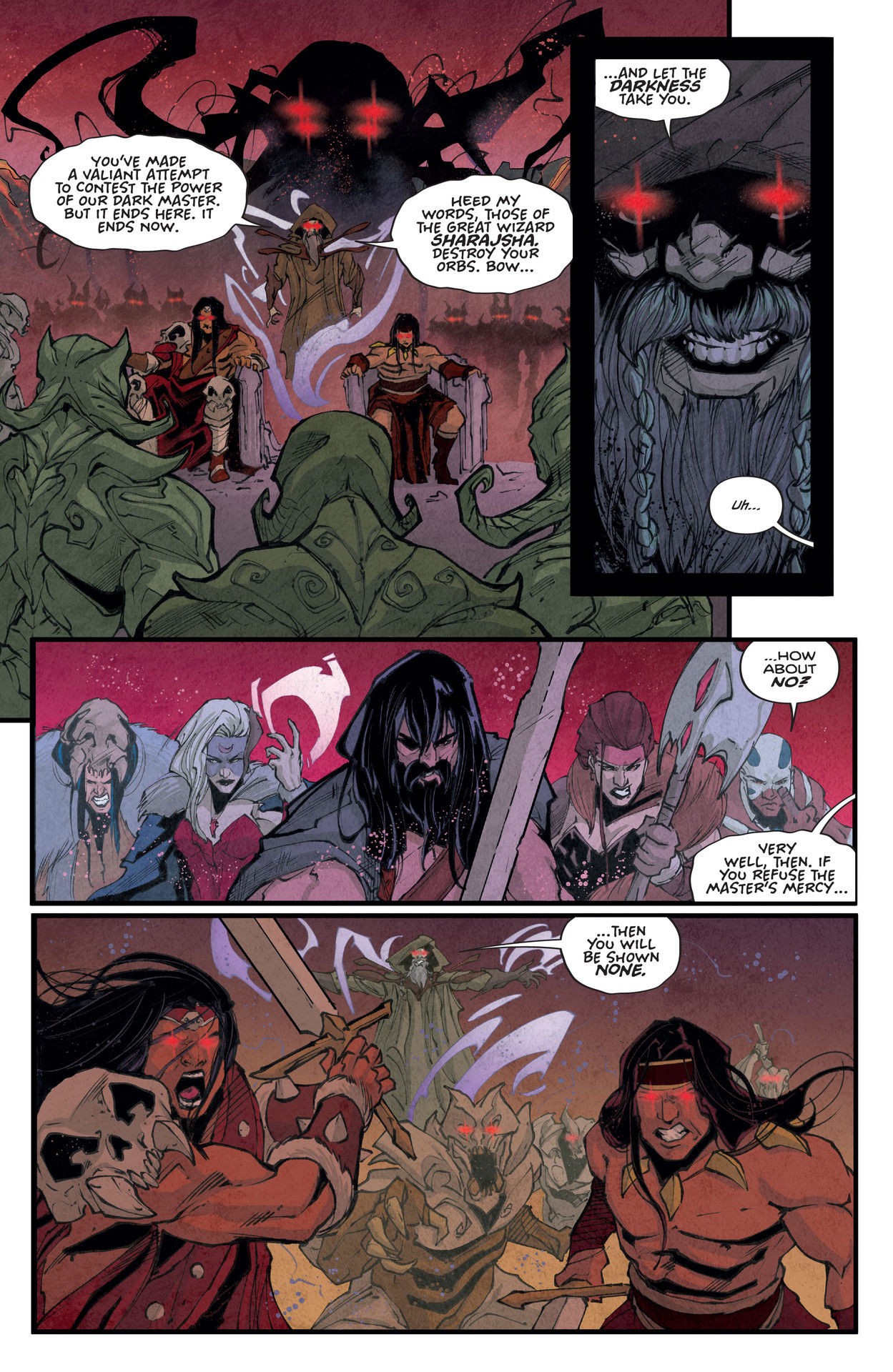 Read online The Mighty Barbarians comic -  Issue #4 - 8
