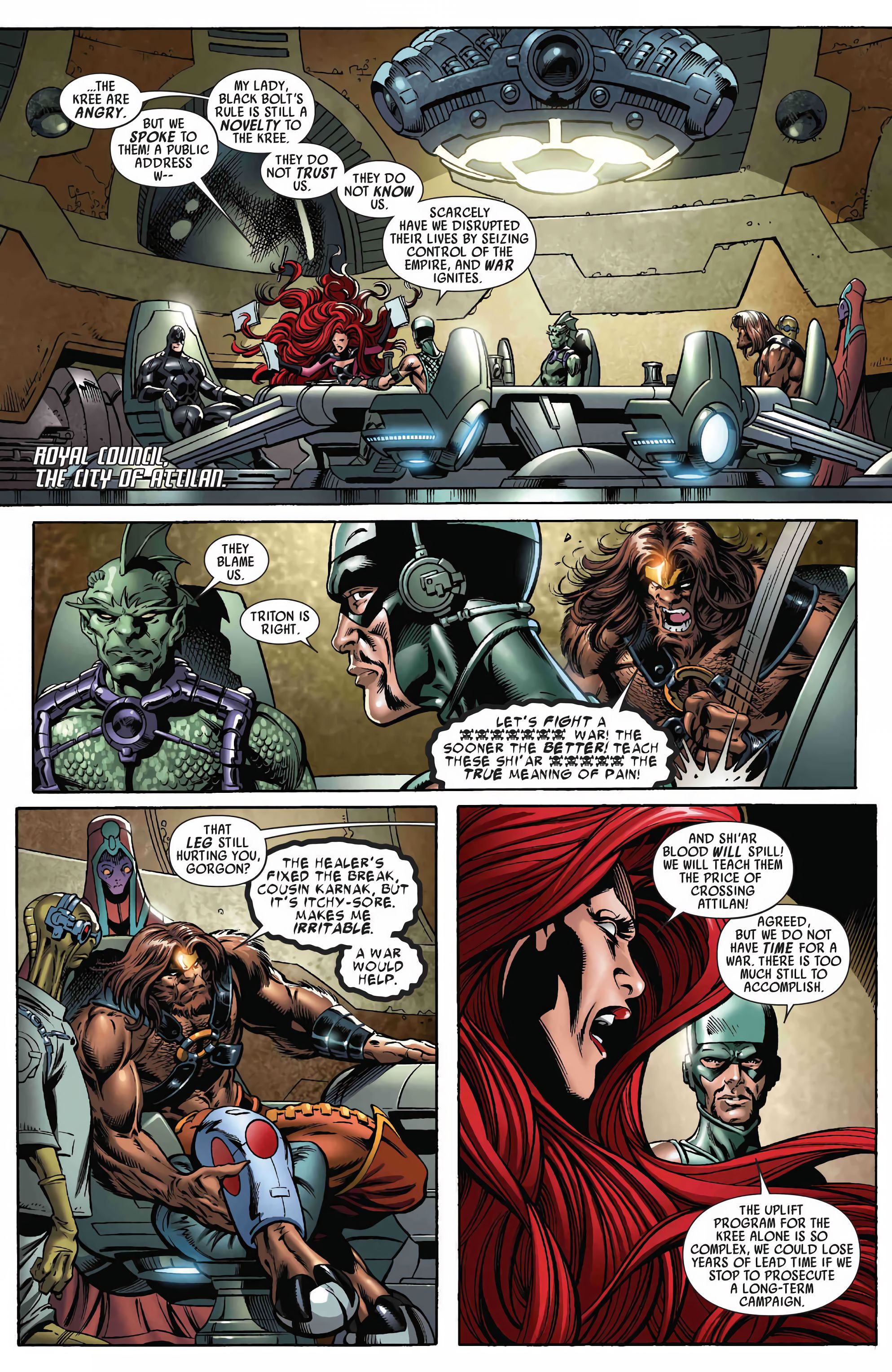 Read online War of Kings Omnibus comic -  Issue # TPB (Part 7) - 77