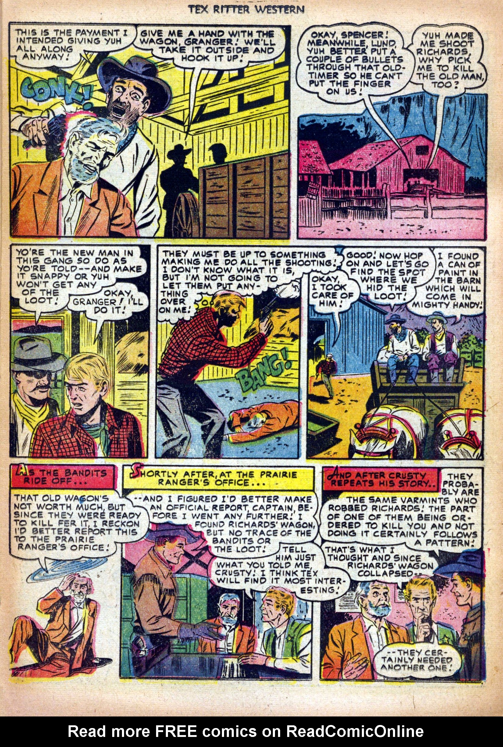 Read online Tex Ritter Western comic -  Issue #13 - 30