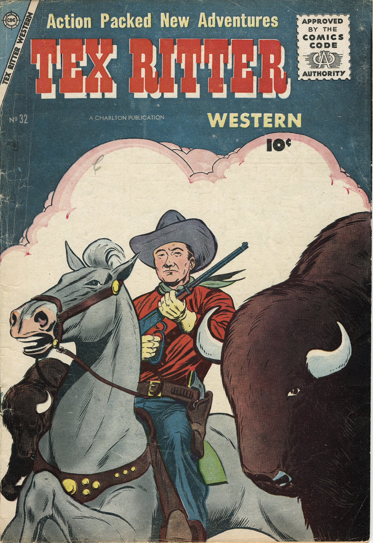 Read online Tex Ritter Western comic -  Issue #32 - 1