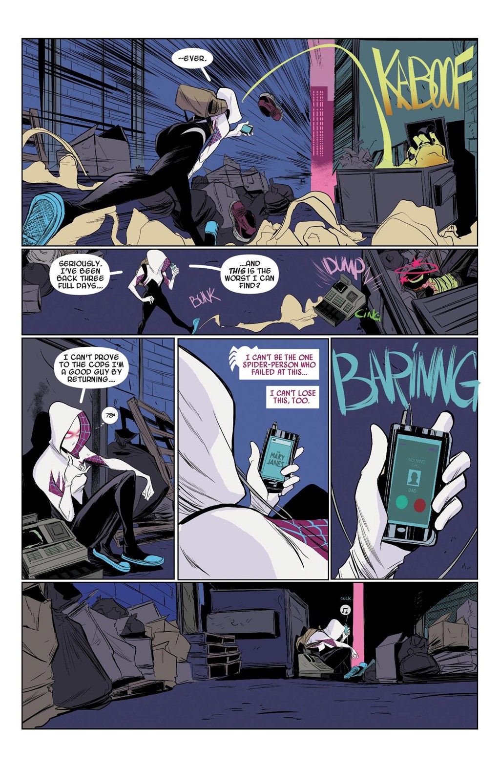 Spider-Gwen: Ghost-Spider - Edge of Spider-Verse (Modern Era Epic Collection) chapter 1 page 302