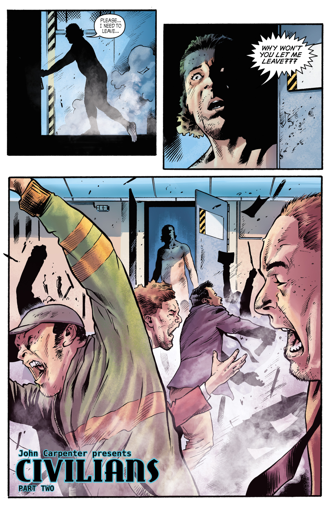 Read online John Carpenter's Tales Of Science Fiction: Civilians comic -  Issue #2 - 5
