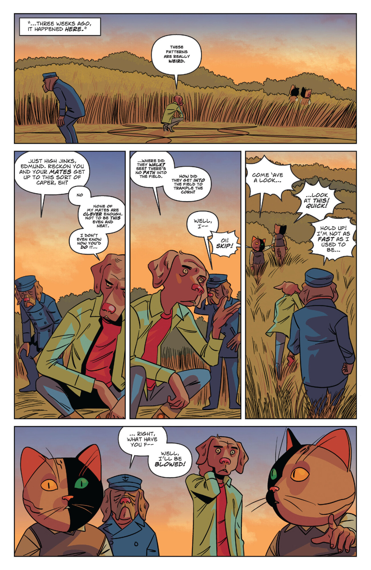 Read online Wild's End (2023) comic -  Issue #2 - 12