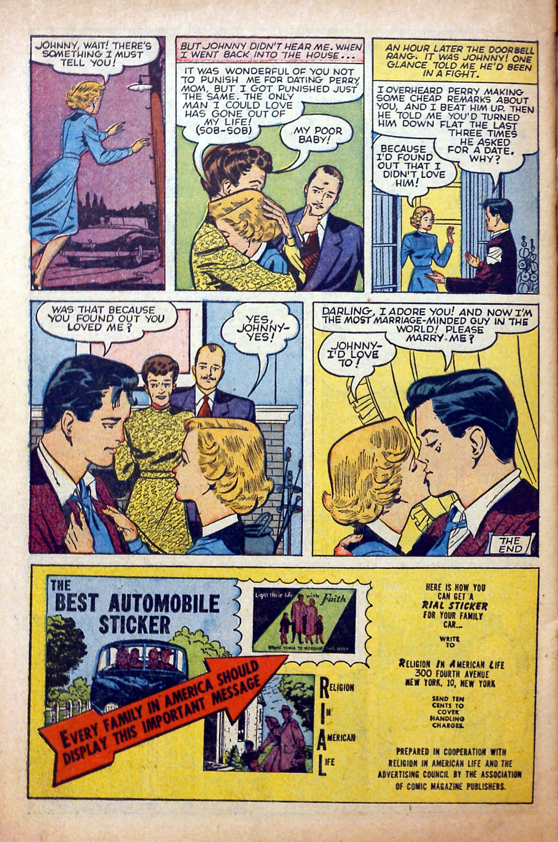 Read online Glamorous Romances comic -  Issue #74 - 34