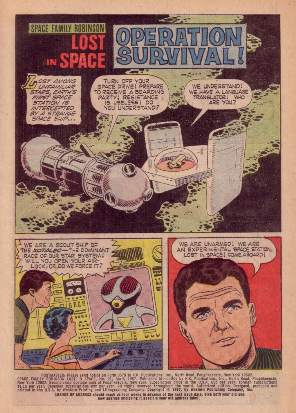 Read online Space Family Robinson comic -  Issue #21 - 3