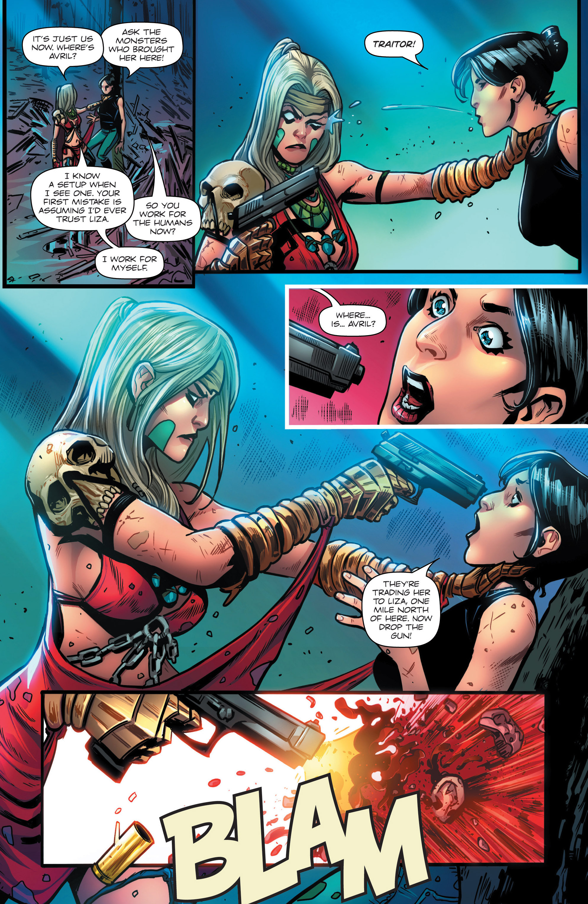 Read online Grimm Fairy Tales presents Coven comic -  Issue #3 - 17