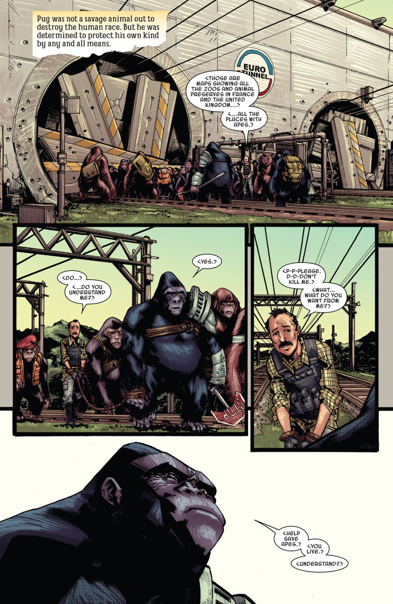 Read online Planet of the Apes (2023) comic -  Issue #4 - 19