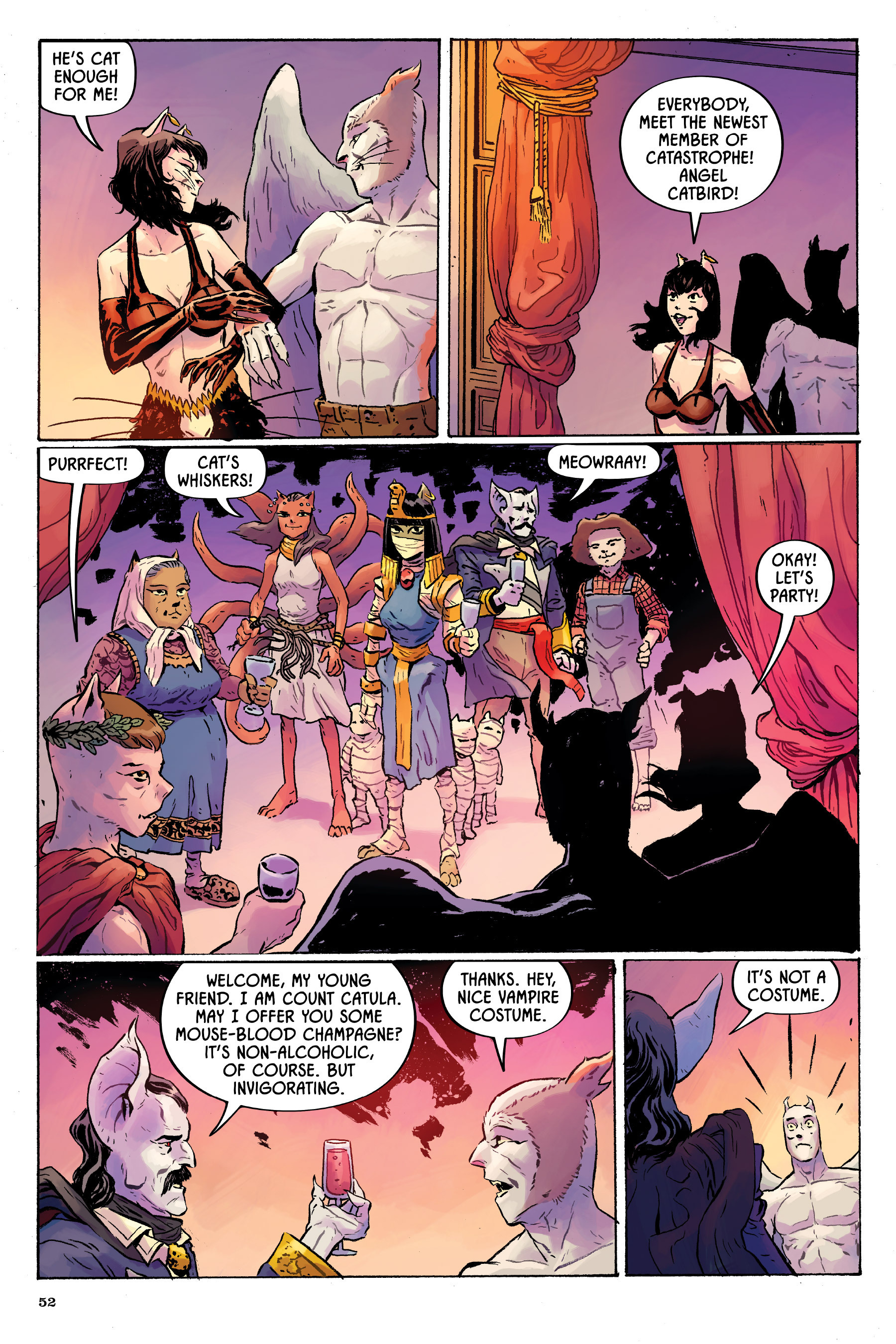 Read online Angel Catbird comic -  Issue # TPB 1 - 54