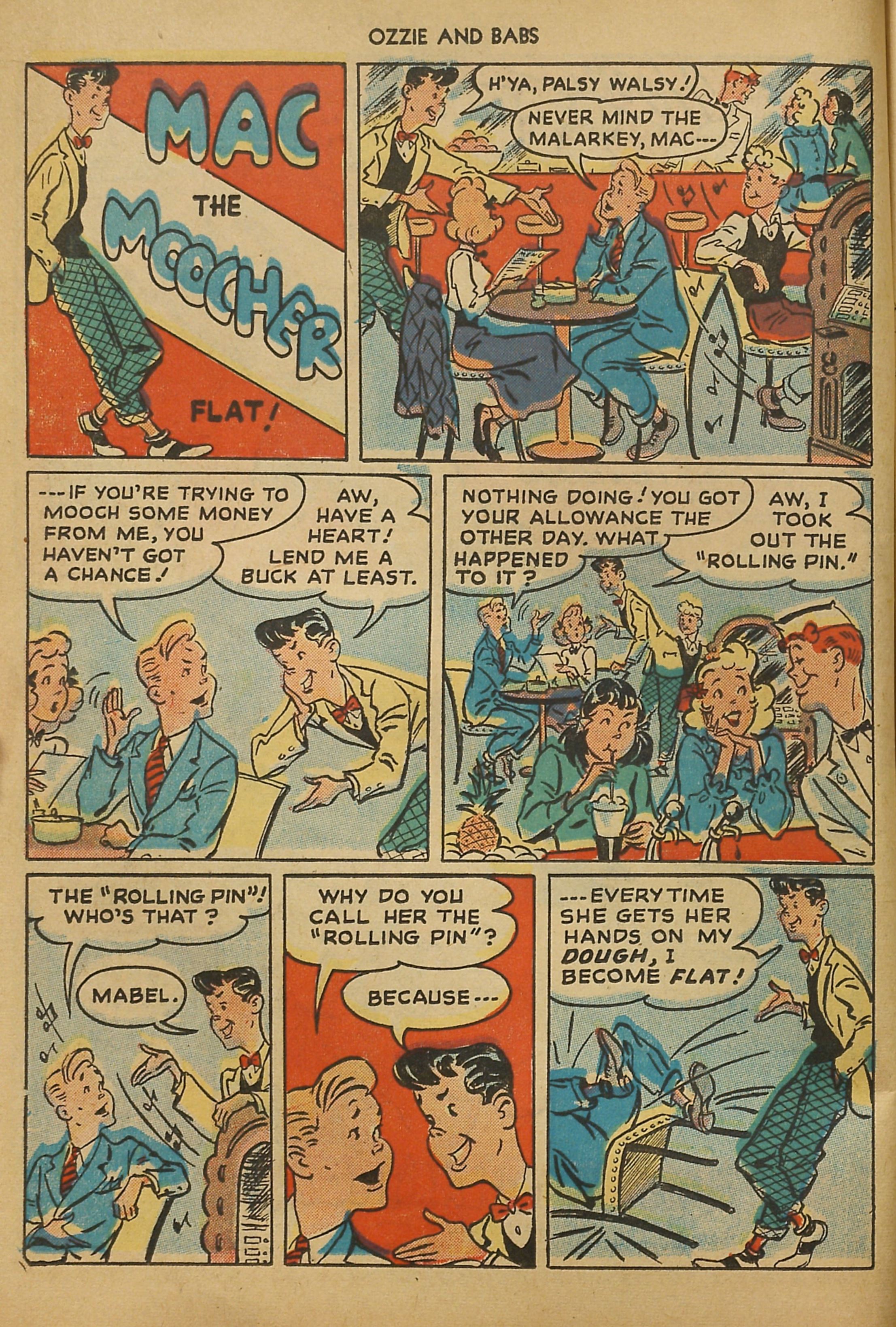 Read online Ozzie And Babs comic -  Issue #6 - 14