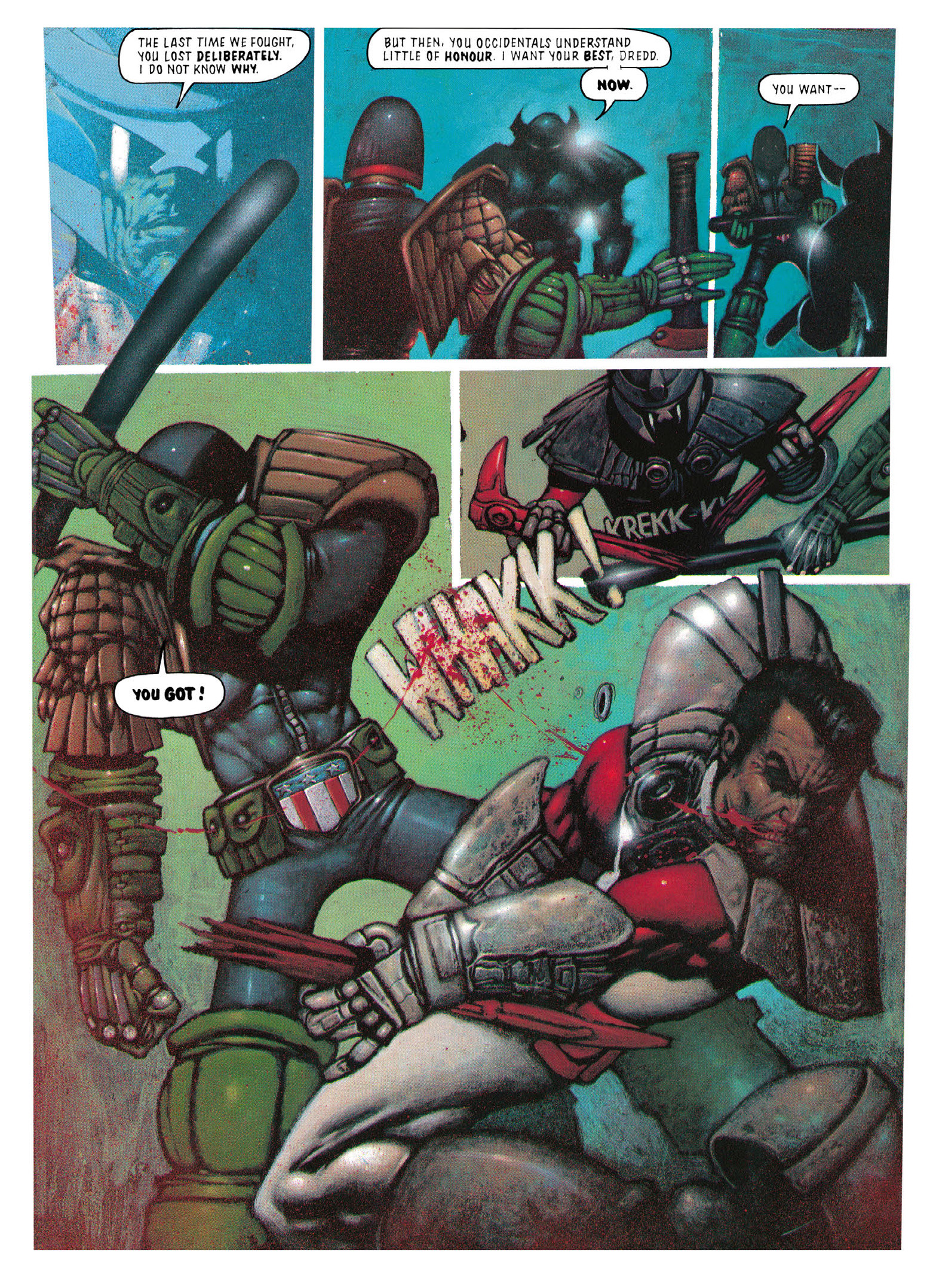 Read online Essential Judge Dredd: Judgement Day comic -  Issue # TPB - 92