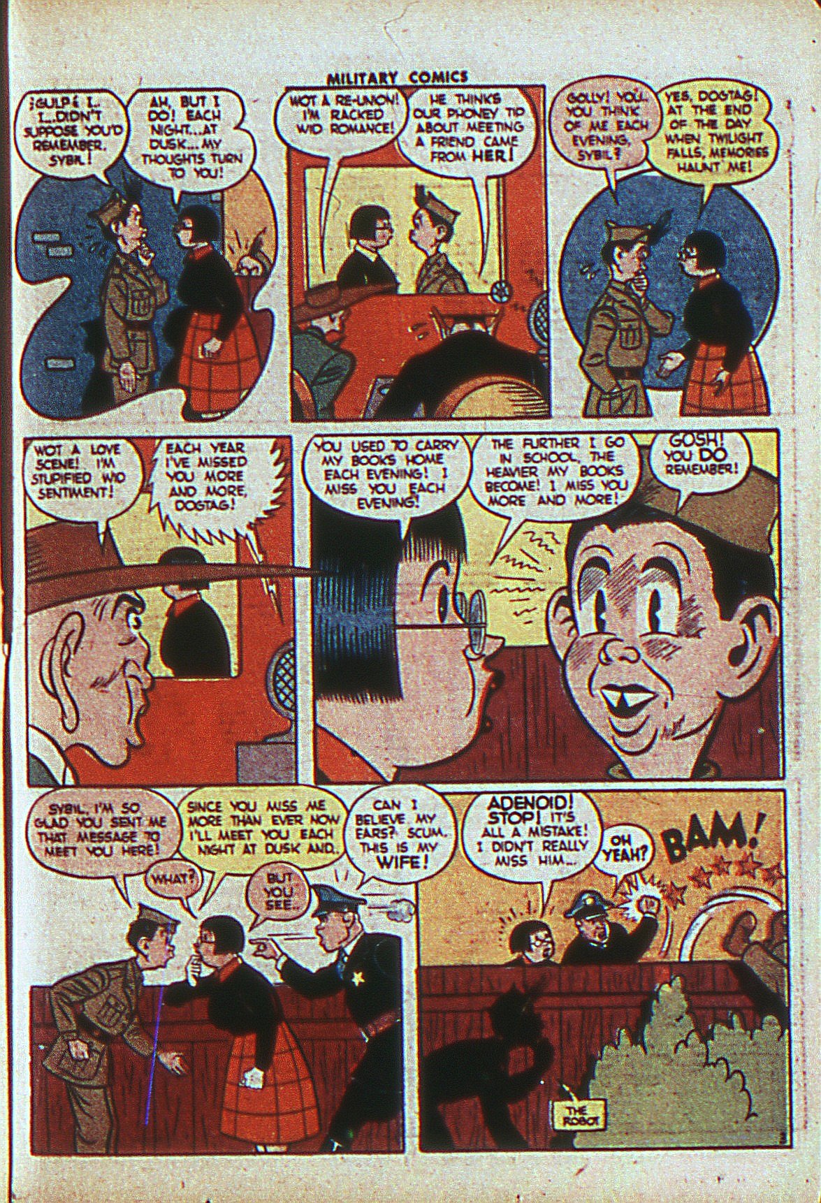 Read online Military Comics comic -  Issue #27 - 30