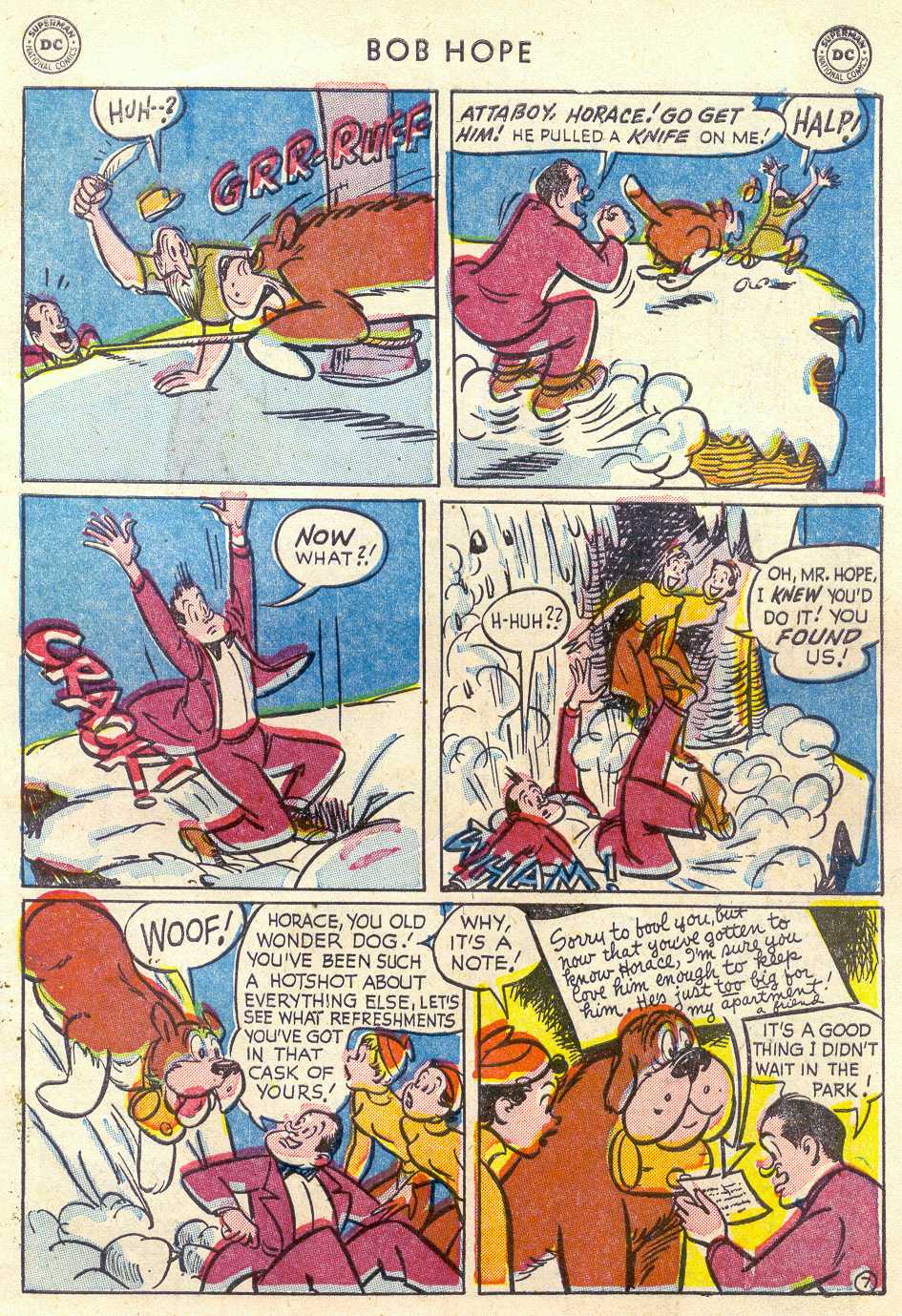Read online The Adventures of Bob Hope comic -  Issue #31 - 31