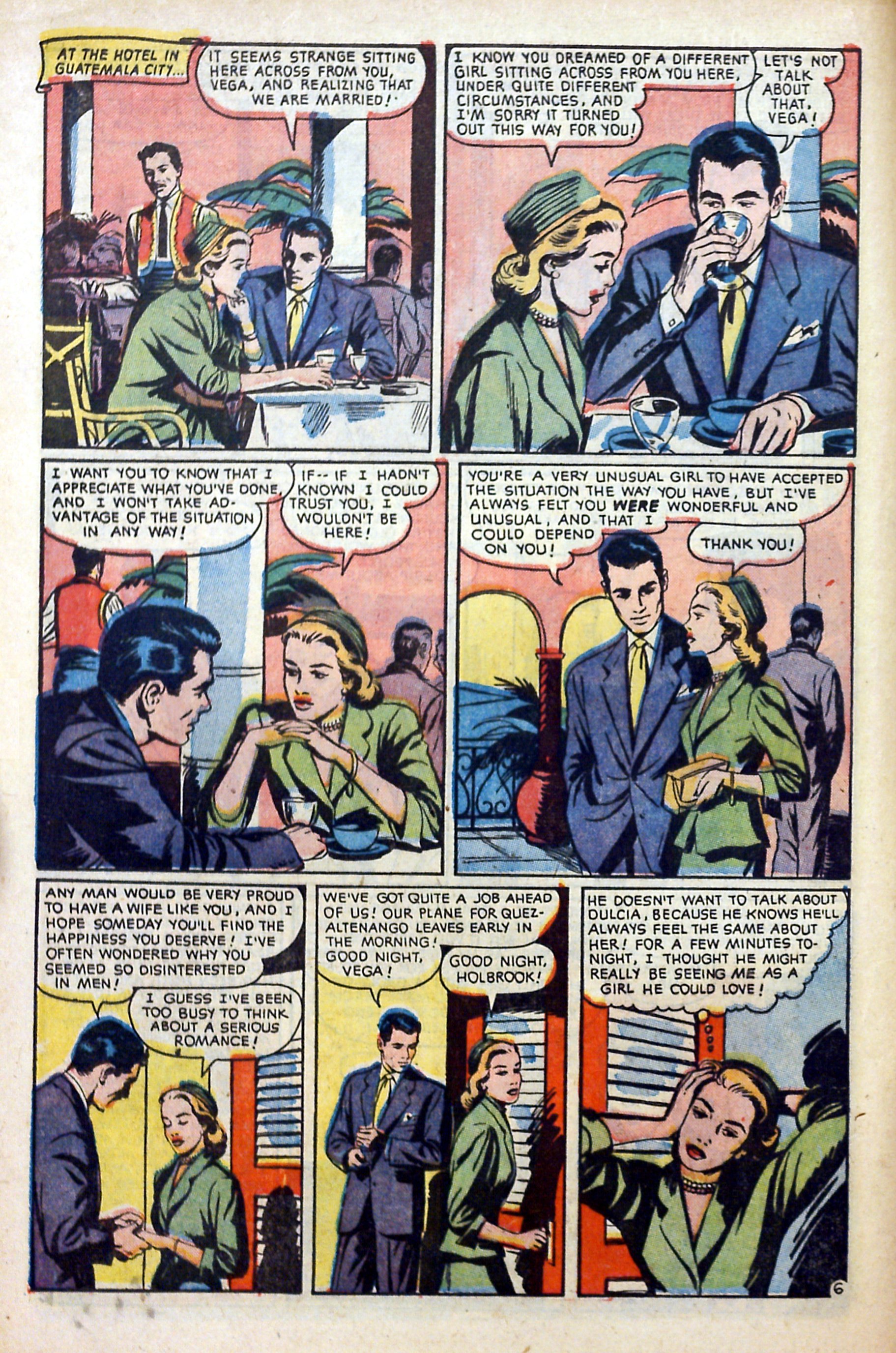 Read online Glamorous Romances comic -  Issue #62 - 8