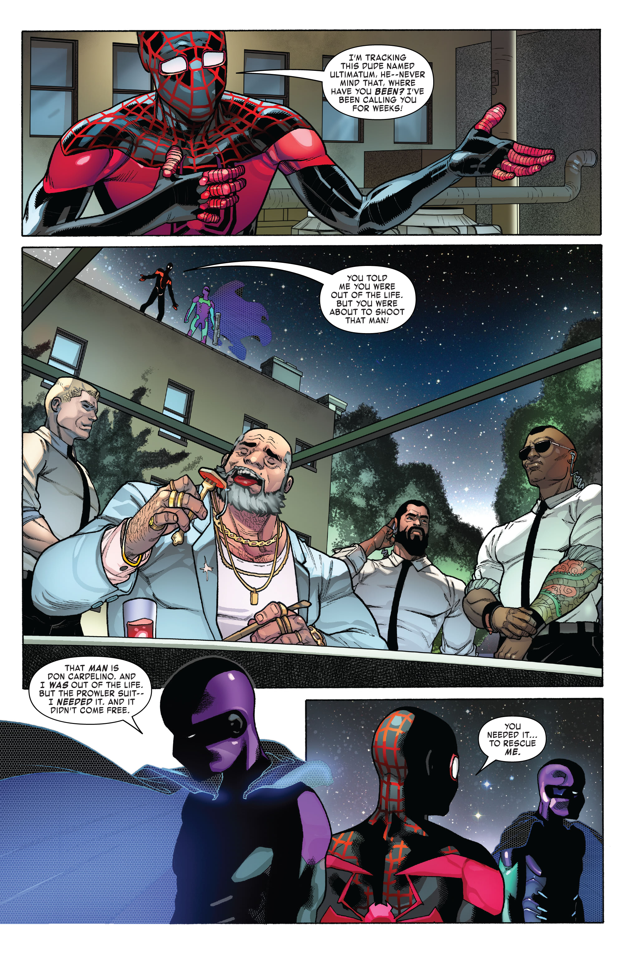 Read online Miles Morales: Spider-Man By Saladin Ahmed Omnibus comic -  Issue # TPB (Part 4) - 19