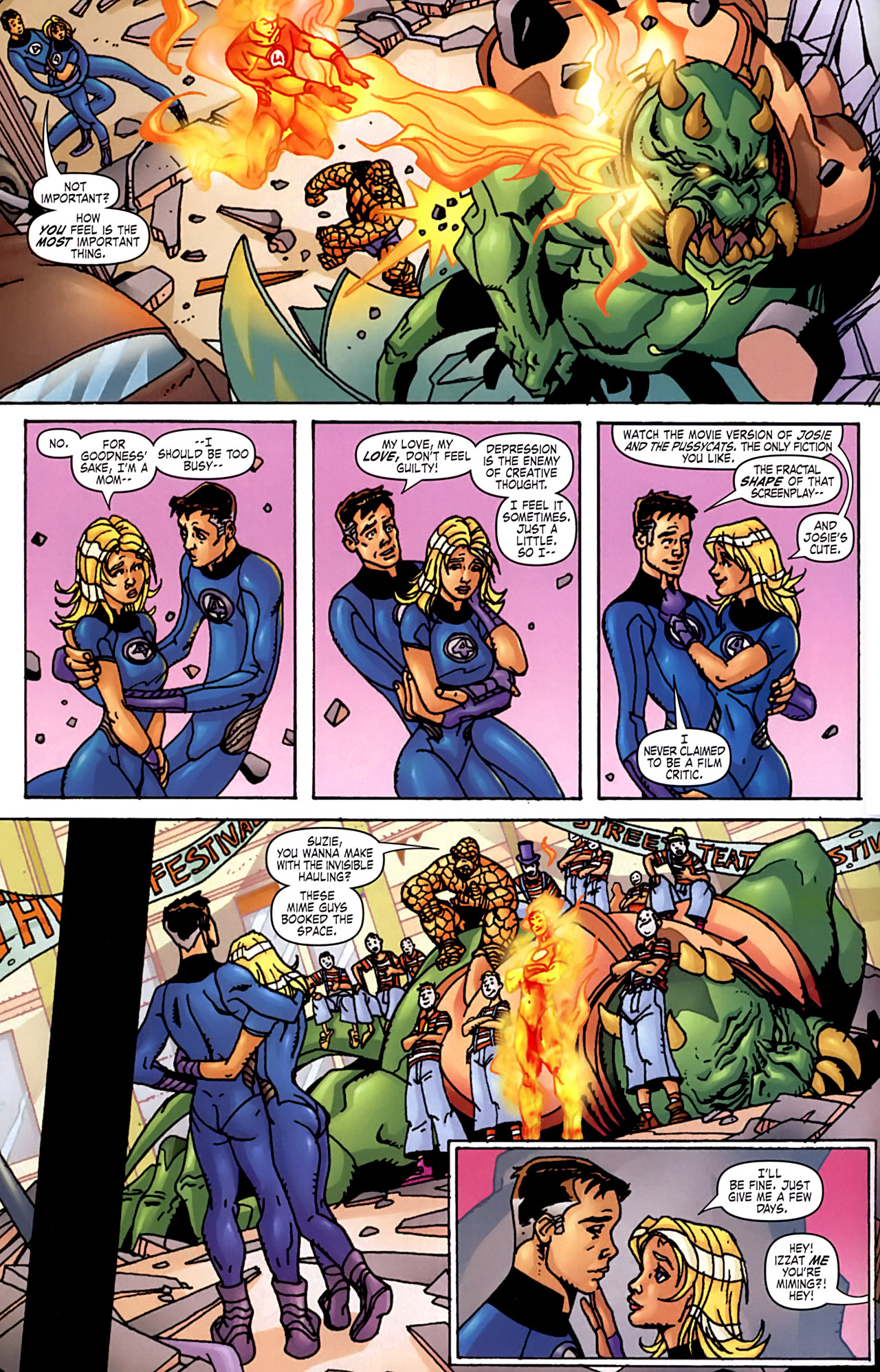 Read online Fantastic Four: True Story comic -  Issue #1 - 5