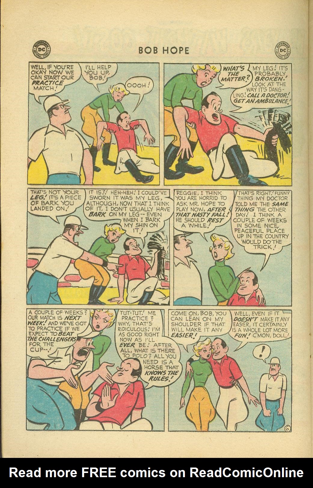 Read online The Adventures of Bob Hope comic -  Issue #39 - 20