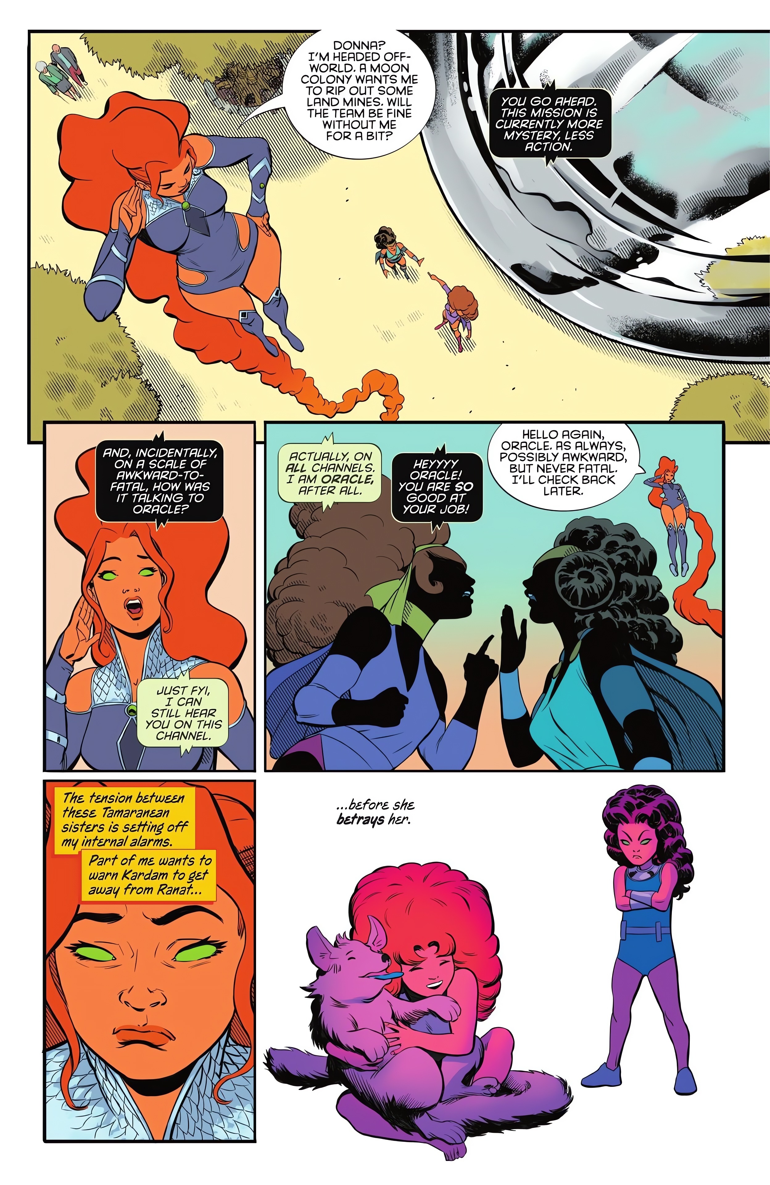 Read online Tales of the Titans comic -  Issue #1 - 9