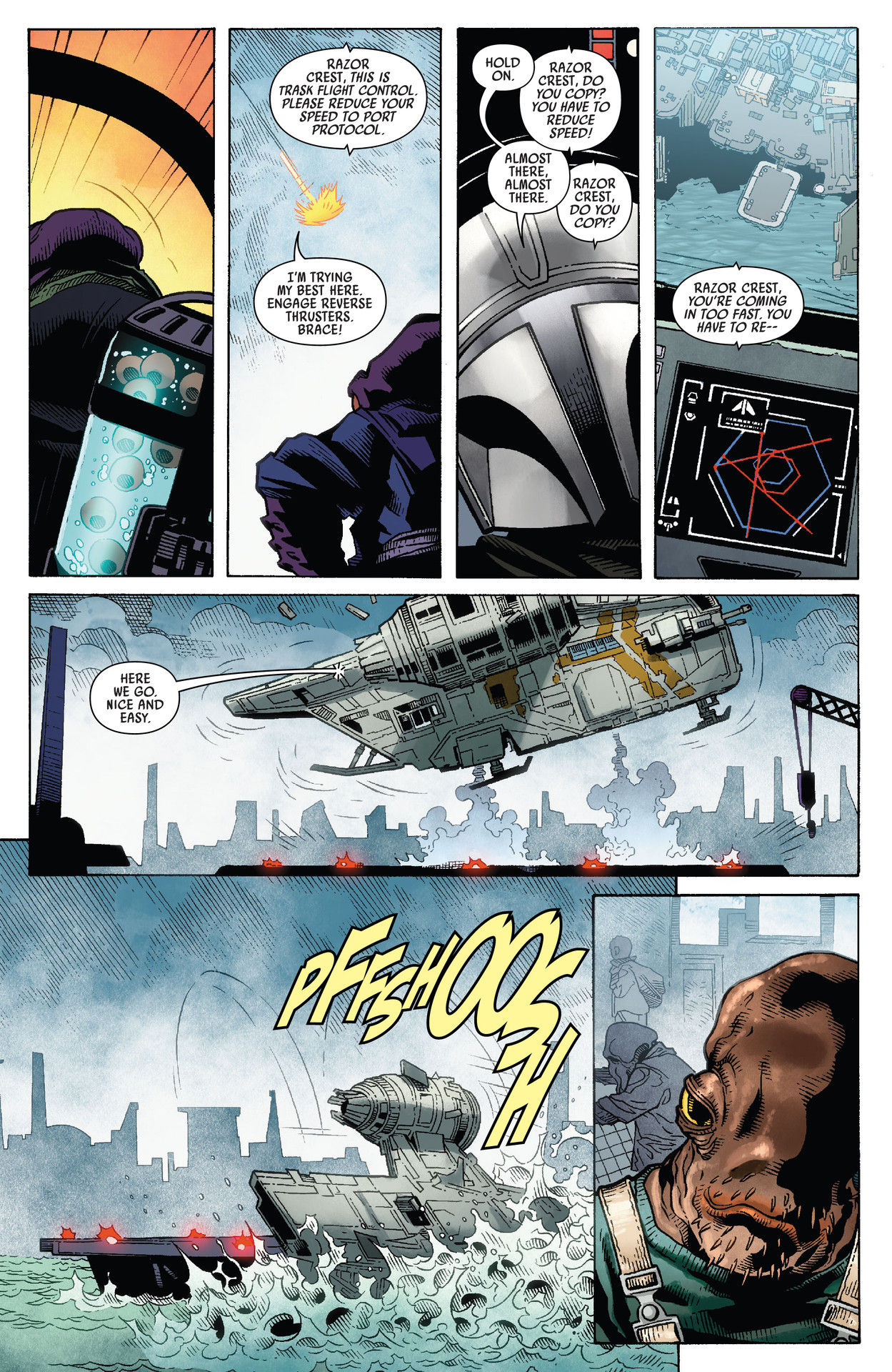 Read online Star Wars: The Mandalorian Season 2 comic -  Issue #3 - 4