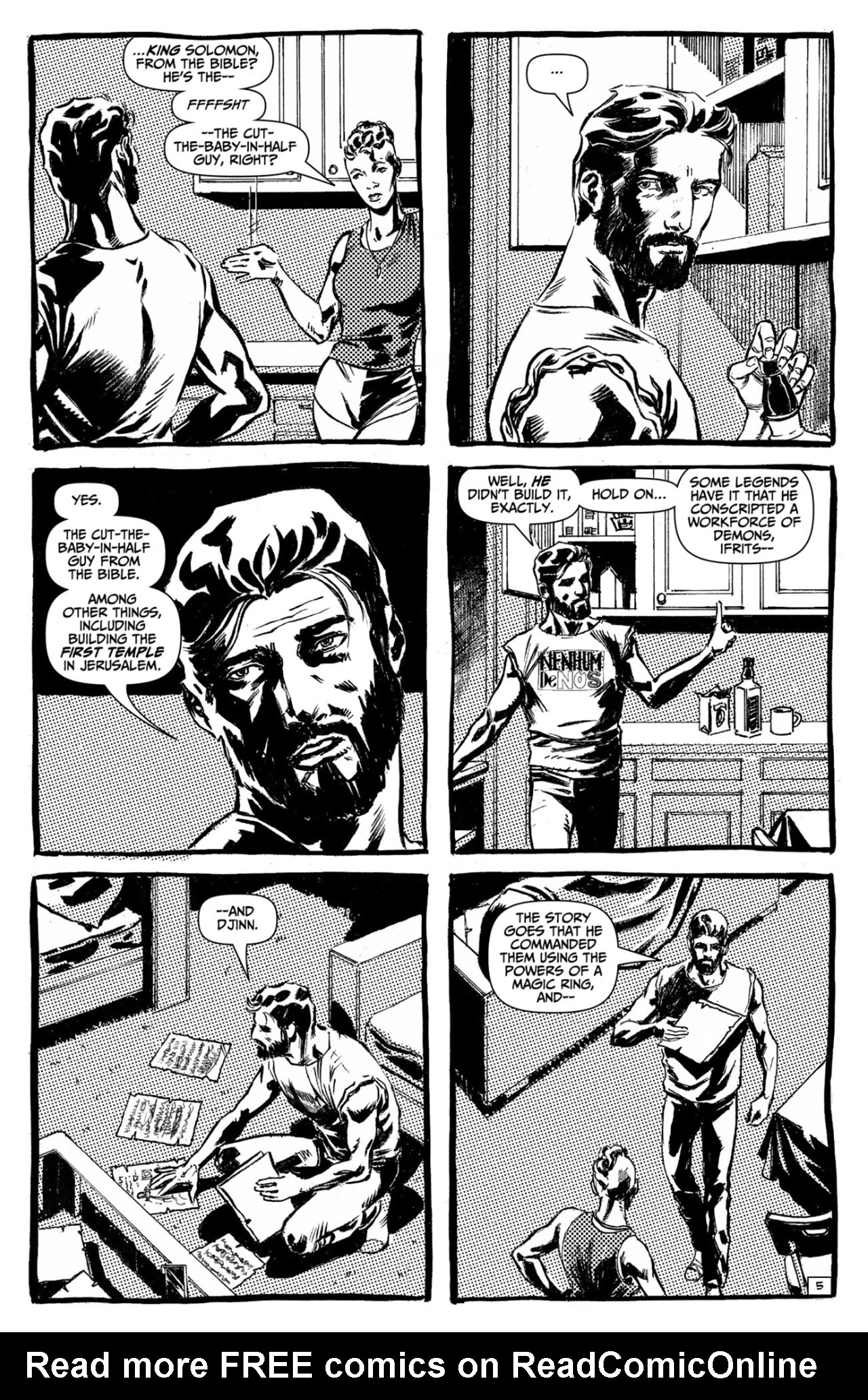 Read online Black’s Myth: The Key to His Heart comic -  Issue #2 - 7