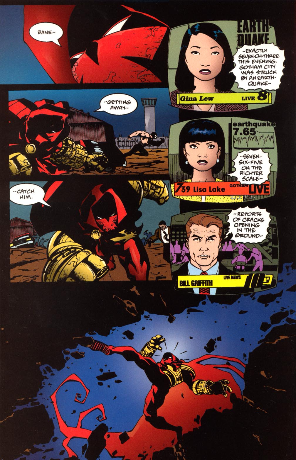 Read online Batman: Cataclysm comic -  Issue #5 - 11