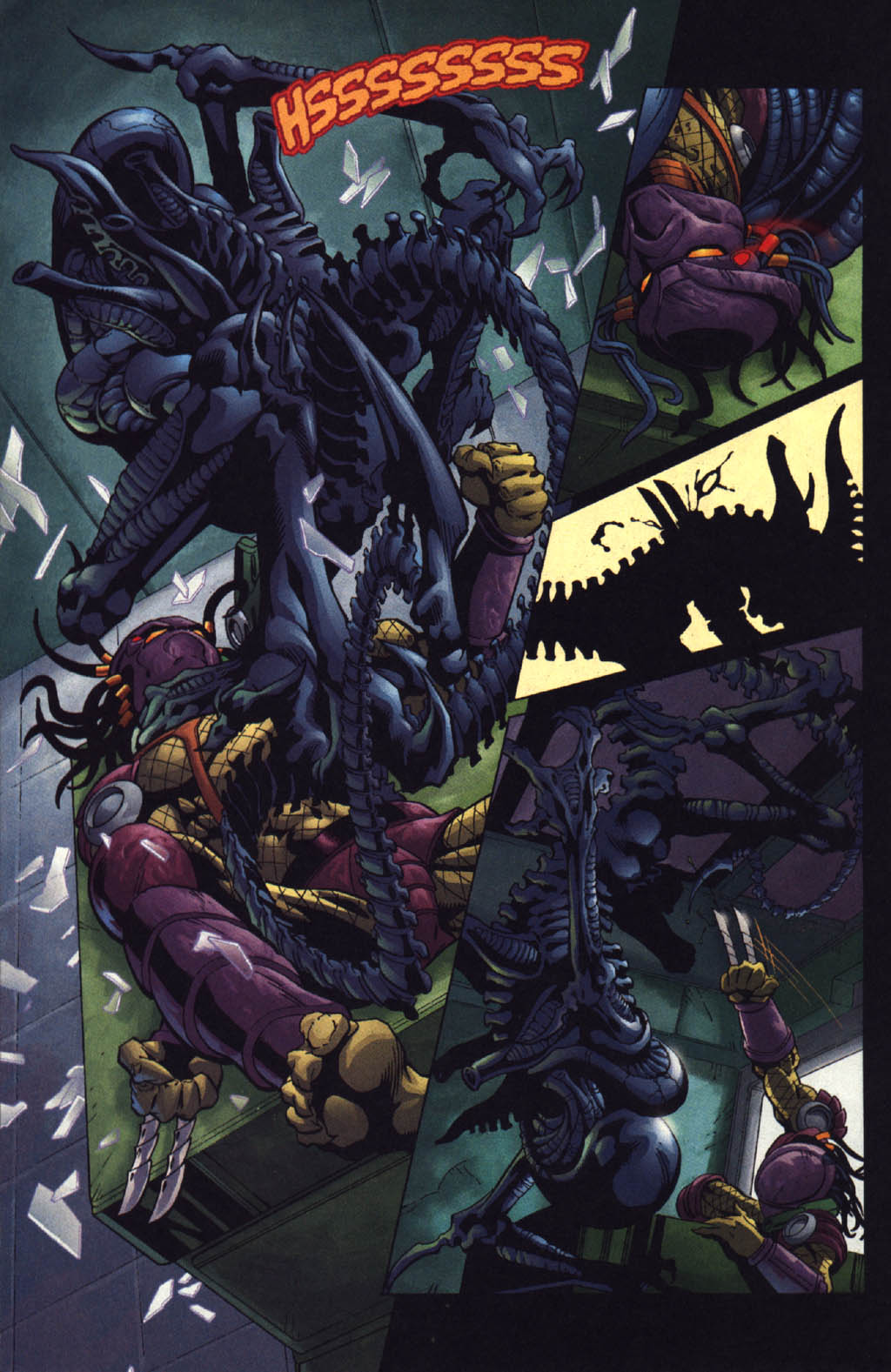 Read online Aliens vs. Predator: Xenogenesis comic -  Issue #2 - 10