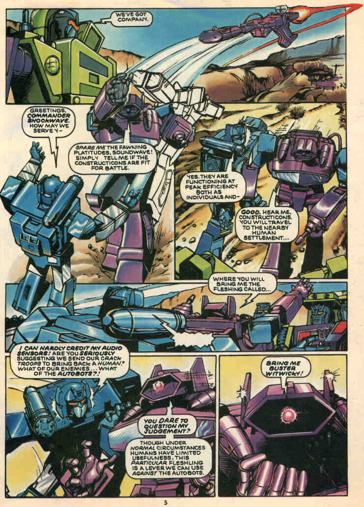 Read online The Transformers (UK) comic -  Issue #61 - 4