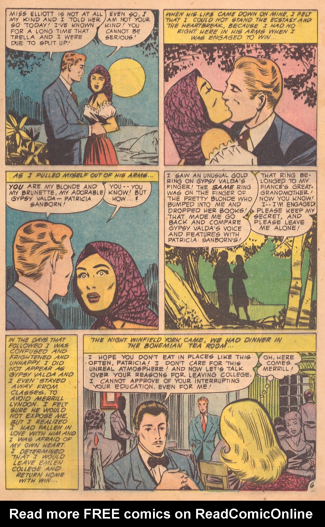 Read online Glamorous Romances comic -  Issue #52 - 33