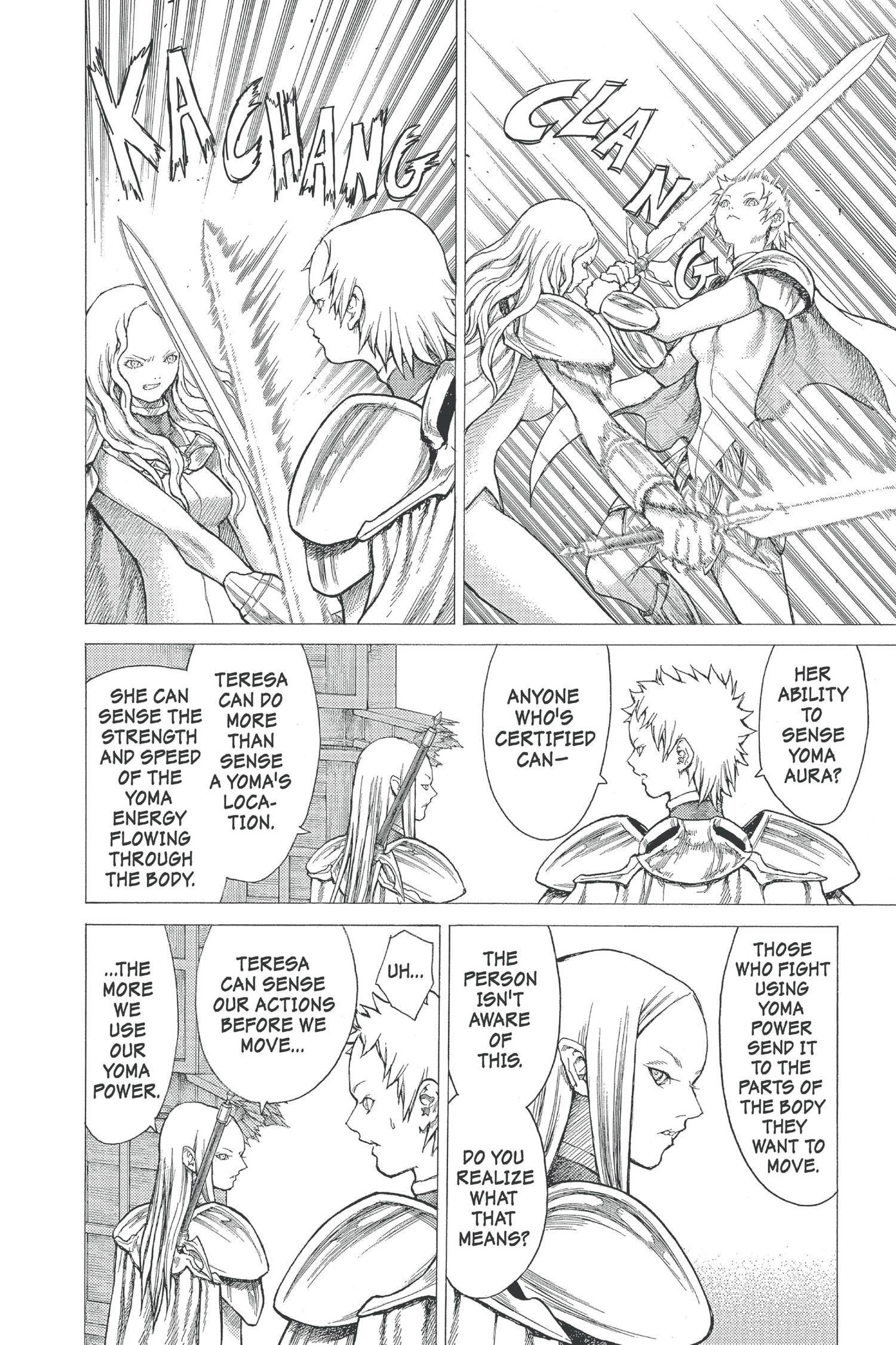 Read online Claymore comic -  Issue #4 - 135