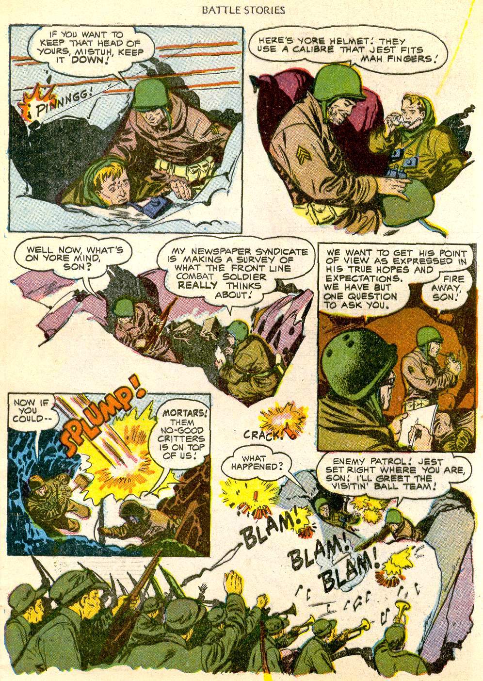 Read online Battle Stories comic -  Issue #1 - 4