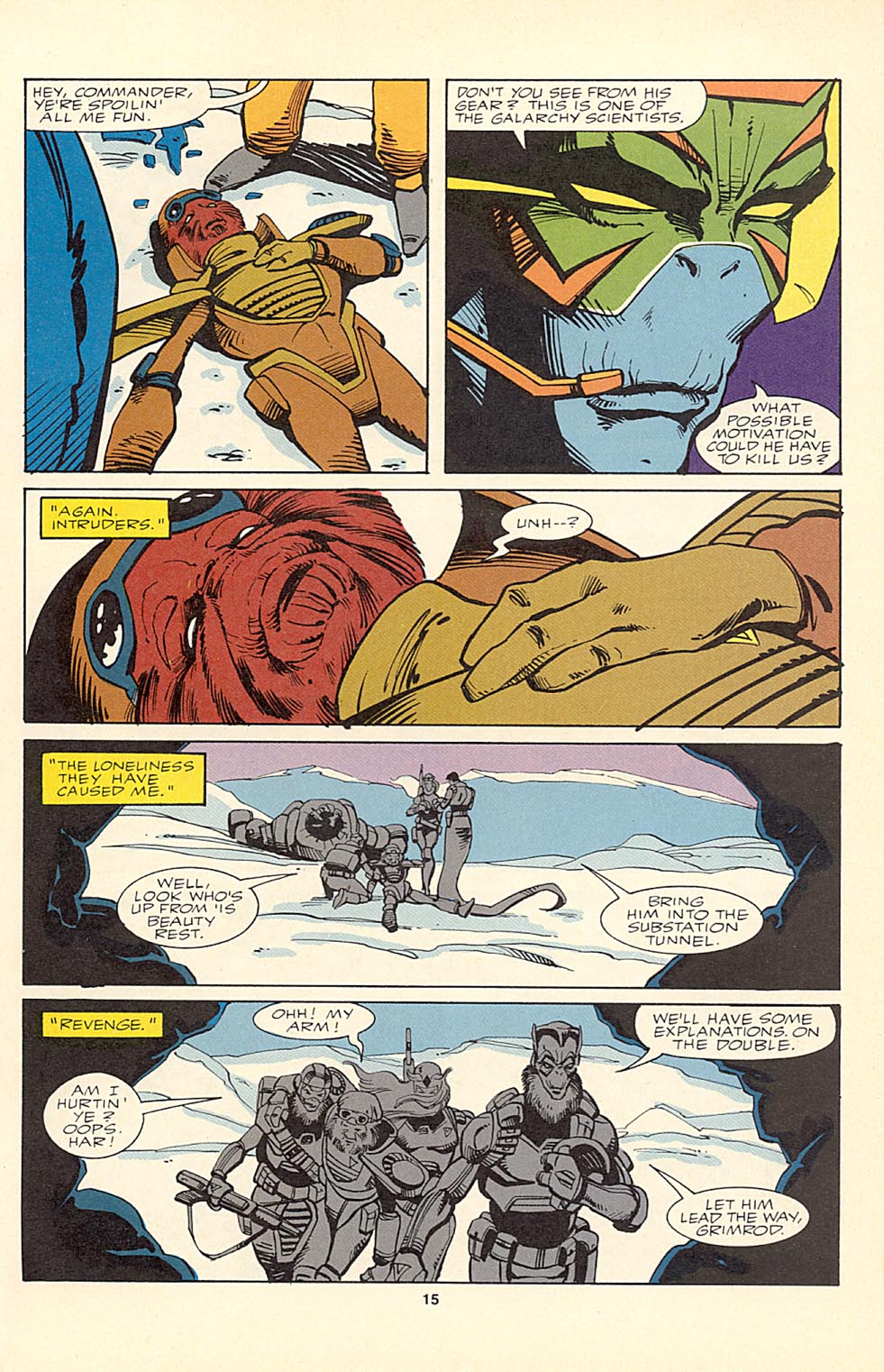 Read online Alien Legion comic -  Issue #19 - 17