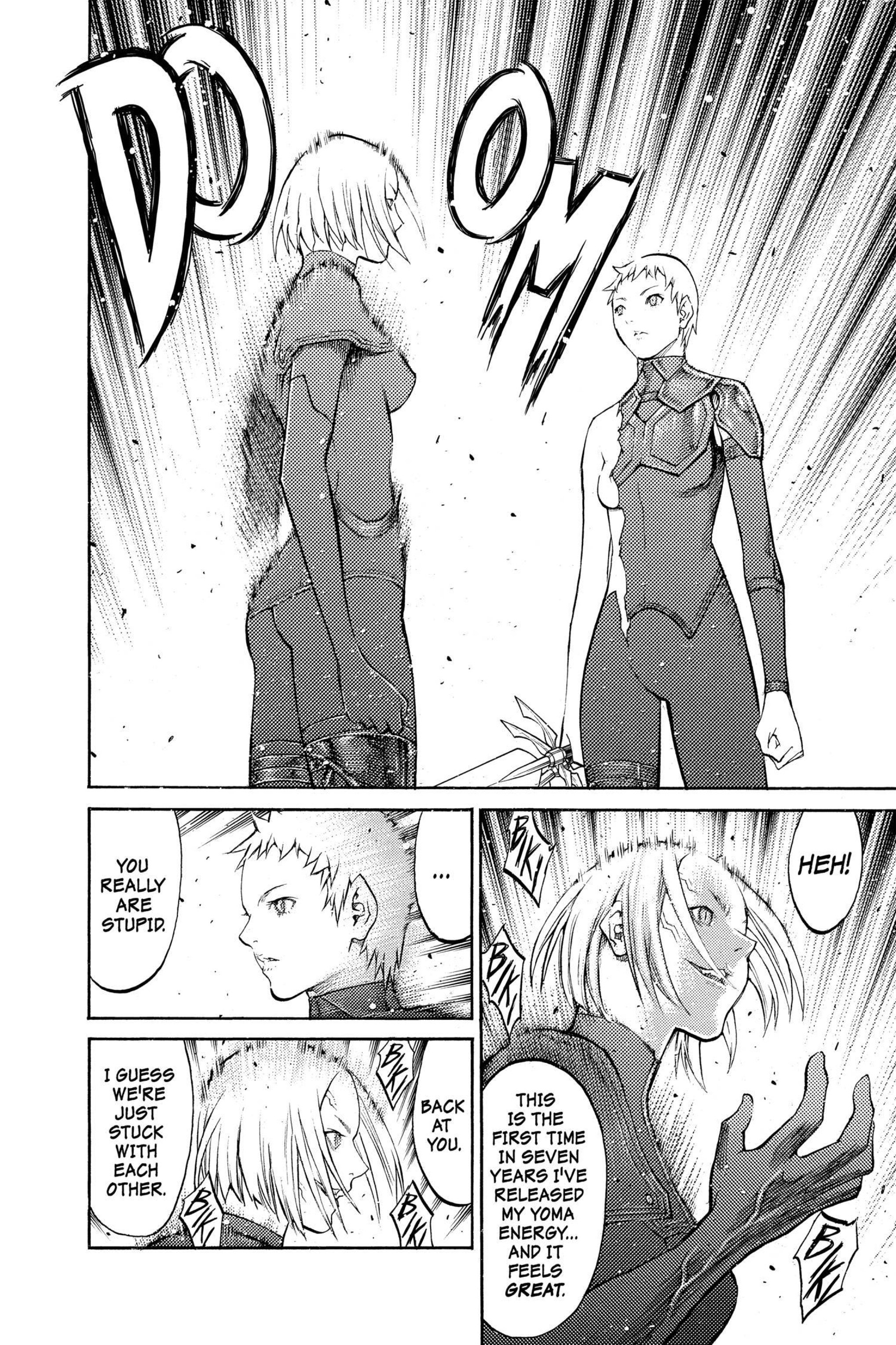 Read online Claymore comic -  Issue #16 - 114