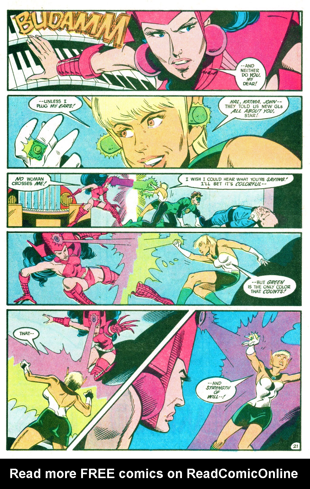 Read online The Green Lantern Corps comic -  Issue #213 - 22