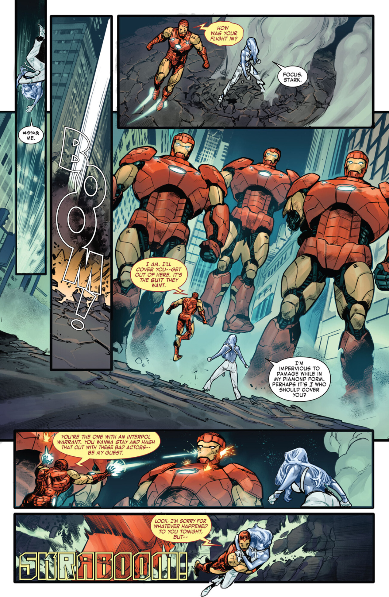 Read online The Invincible Iron Man (2022) comic -  Issue #8 - 12