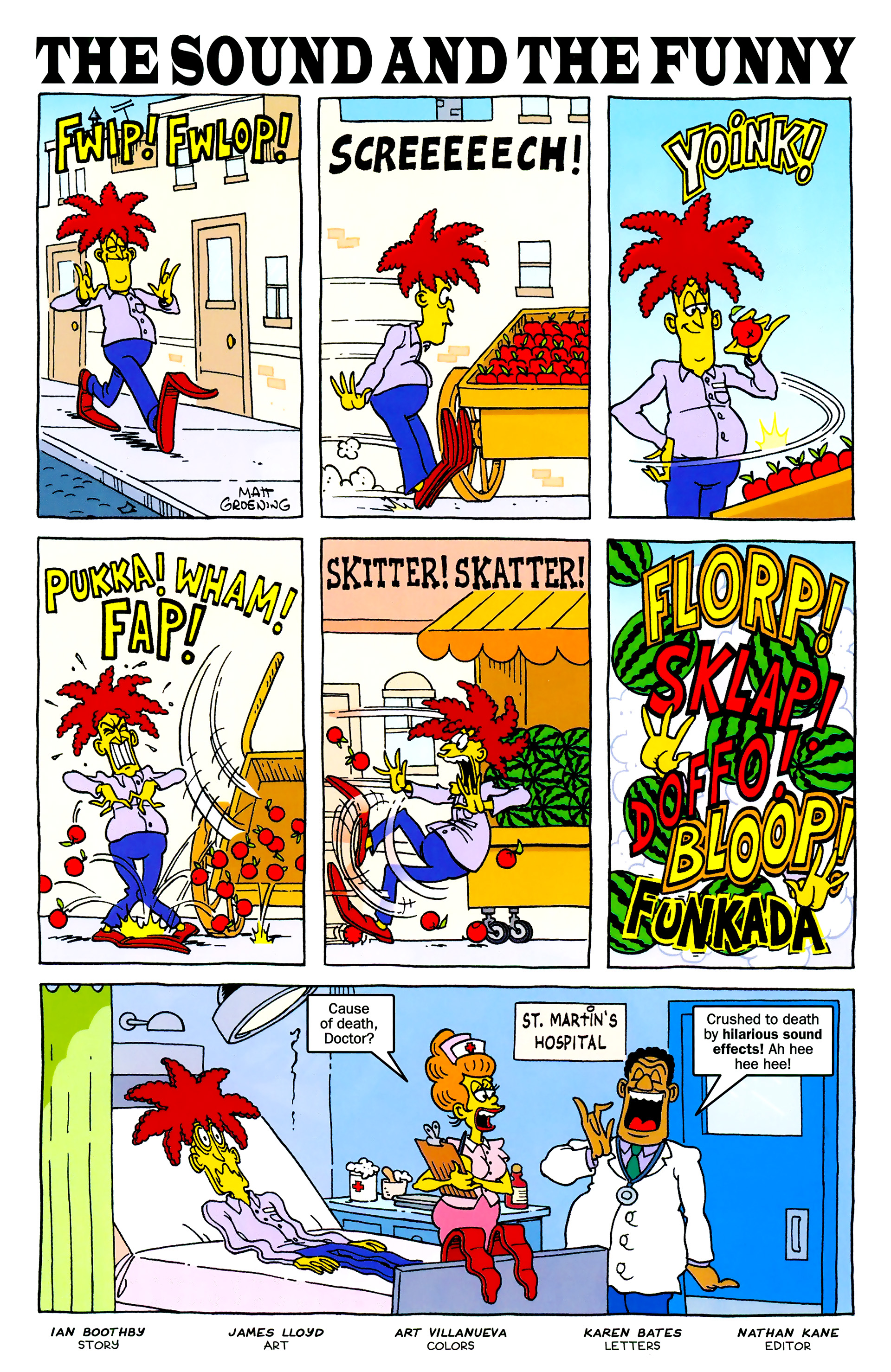 Read online Bongo Comics Free-For-All! comic -  Issue #2015 - 30