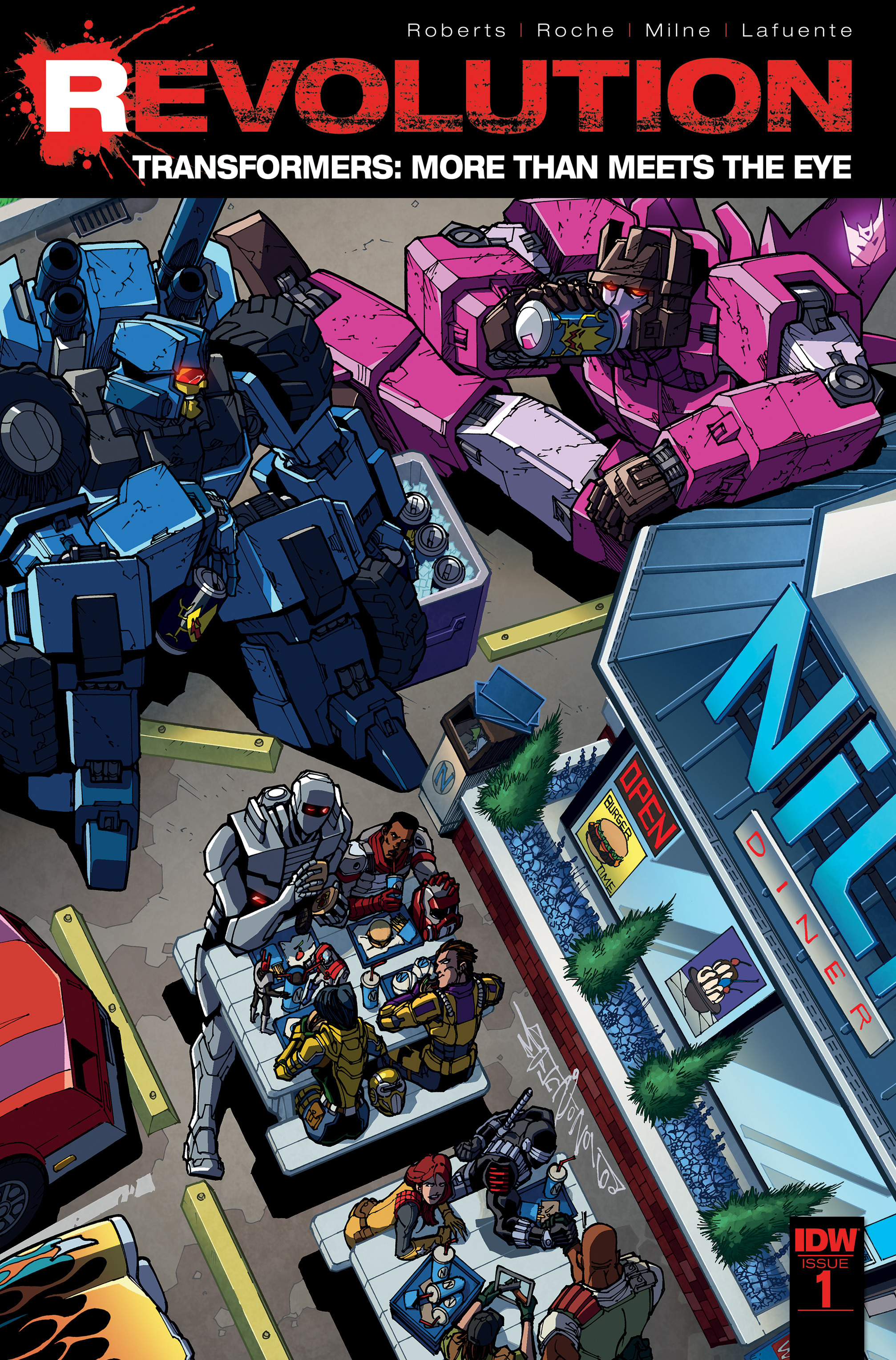 Read online Transformers: More Than Meets The Eye Revolution comic -  Issue # Full - 1