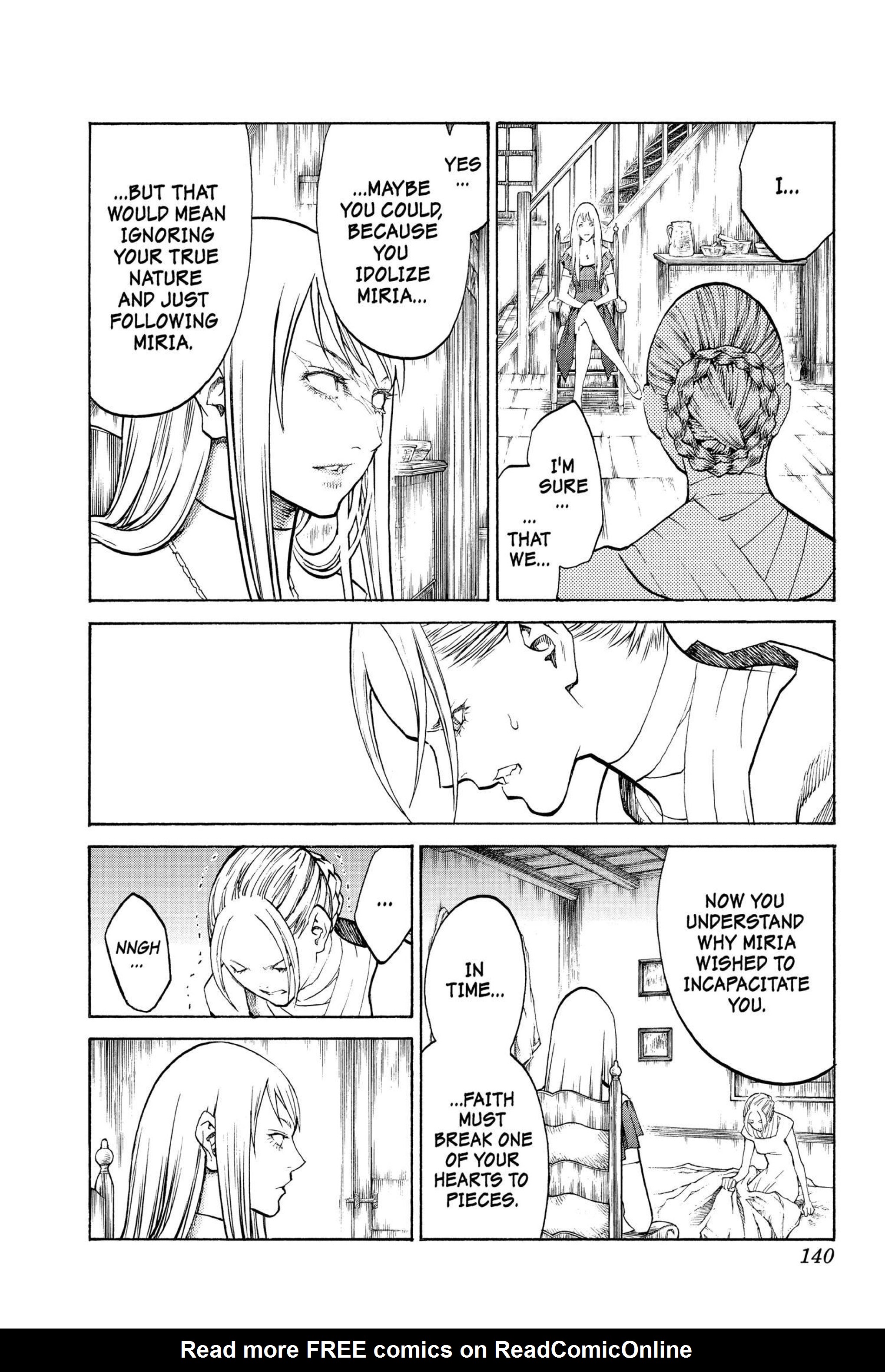 Read online Claymore comic -  Issue #19 - 126