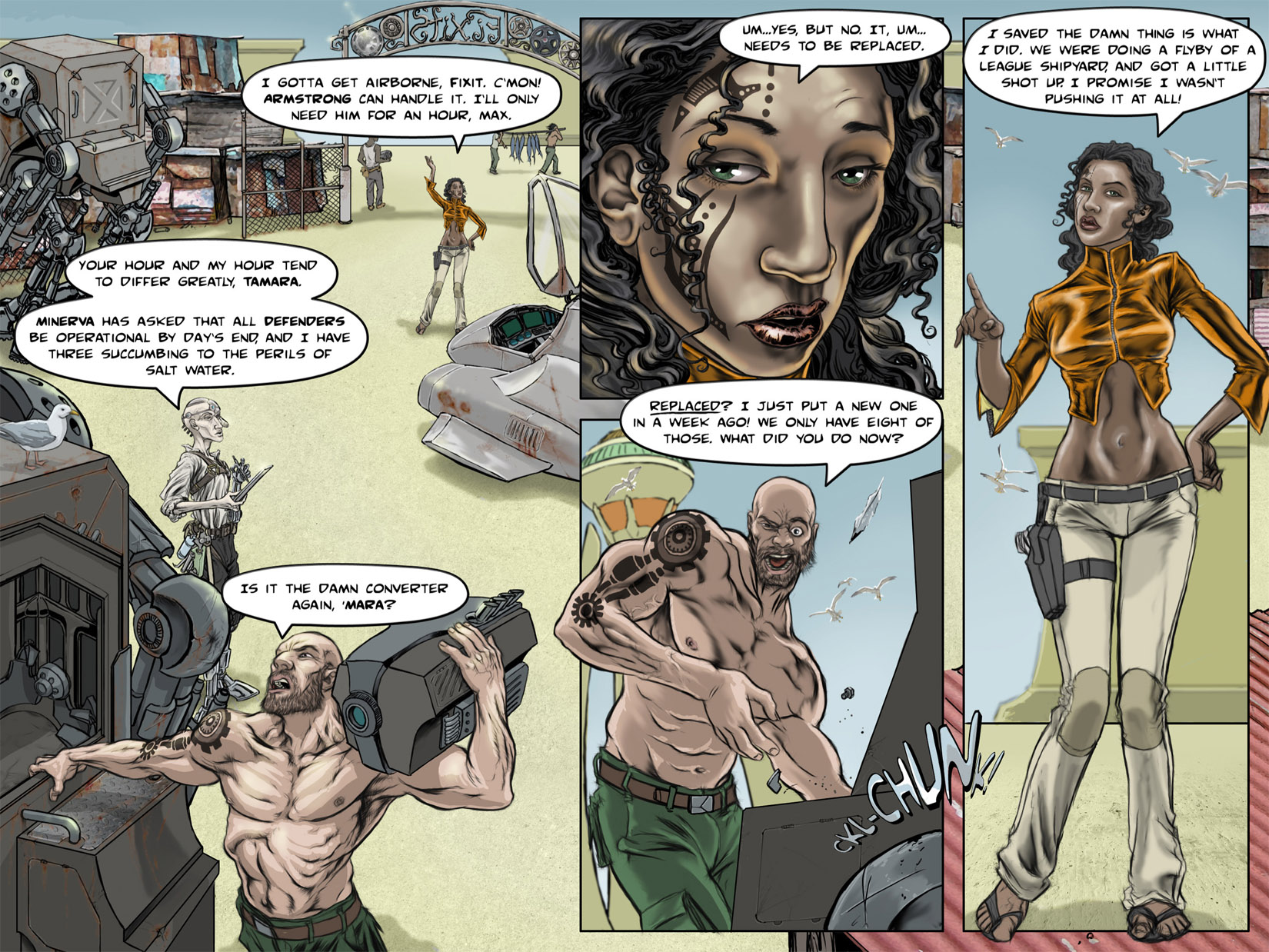 Read online Azure comic -  Issue #5 - 20