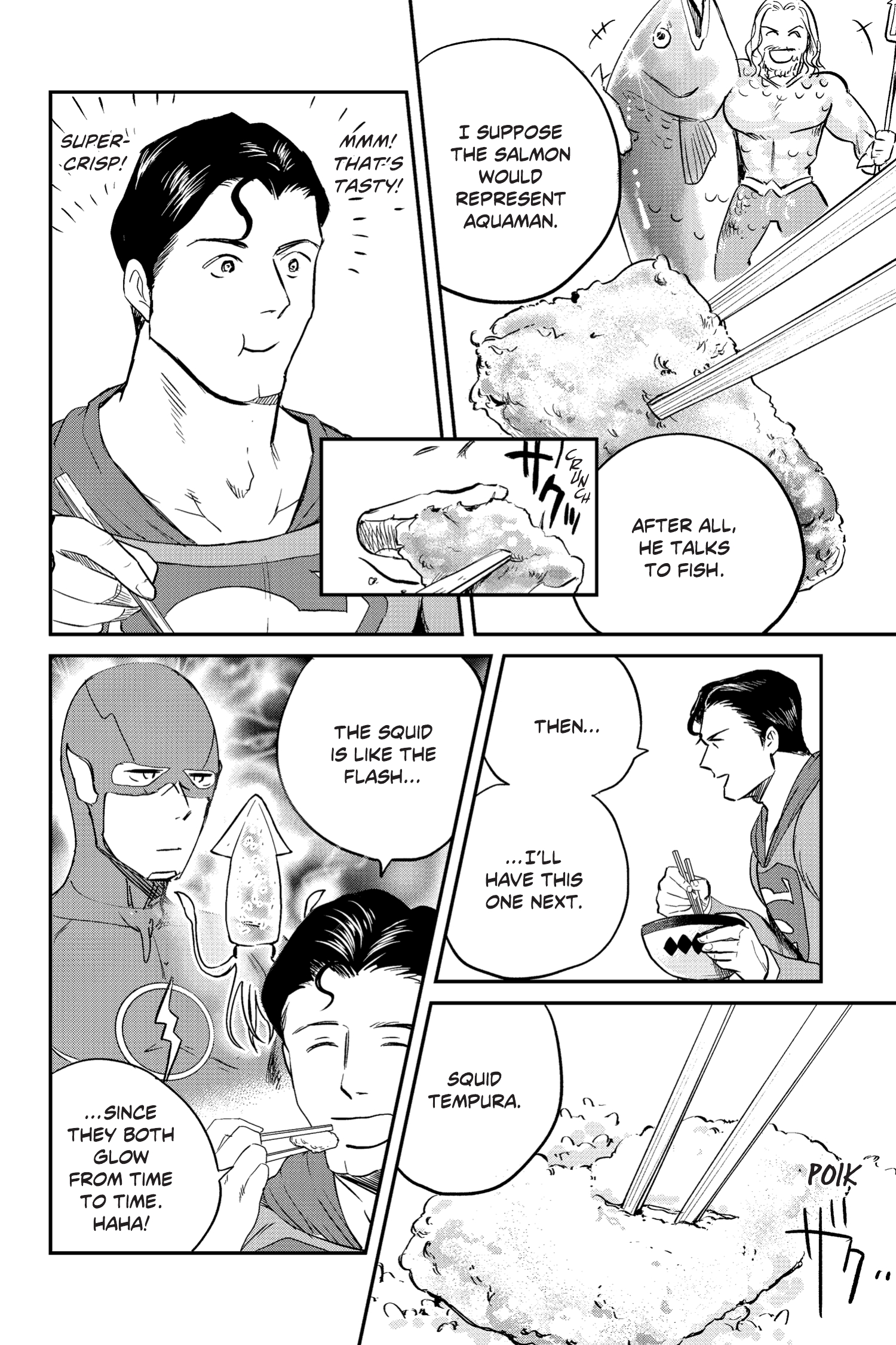 Read online Superman vs. Meshi comic -  Issue #3 - 14